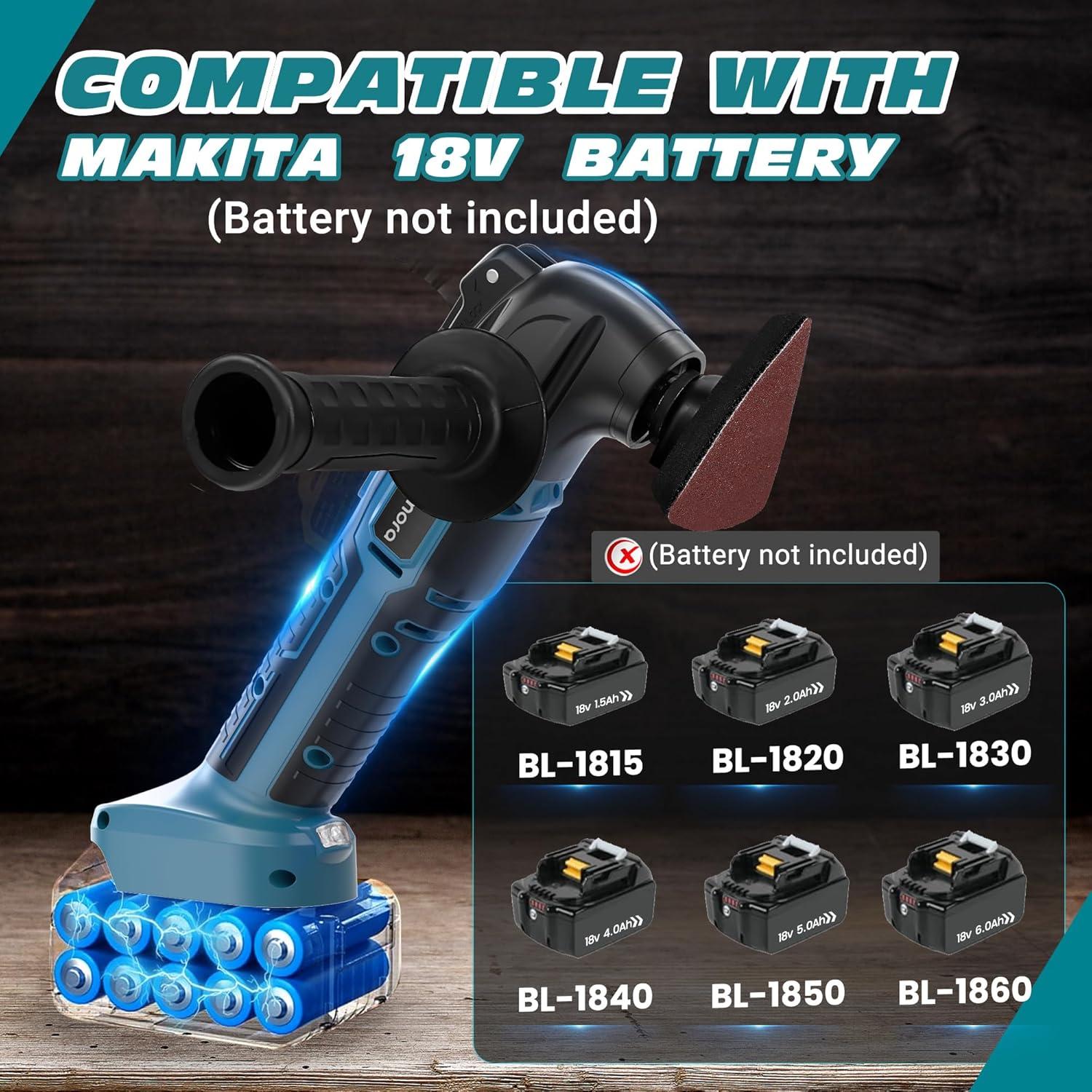 Herramienta Oscilante Inalámbrica BellaDimora 18V 6 Velocidades