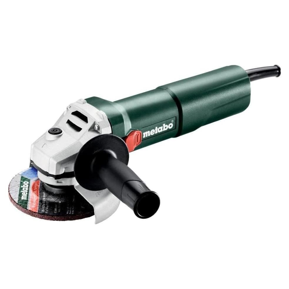 Amoladora Angular Metabo W 1100-125 1100W 12000 RPM Verde