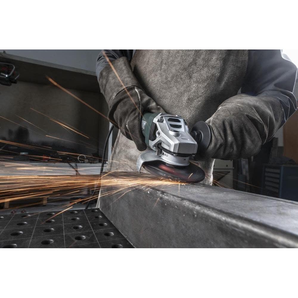 Amoladora Angular Metabo W 1100-125 1100W 12000 RPM Verde