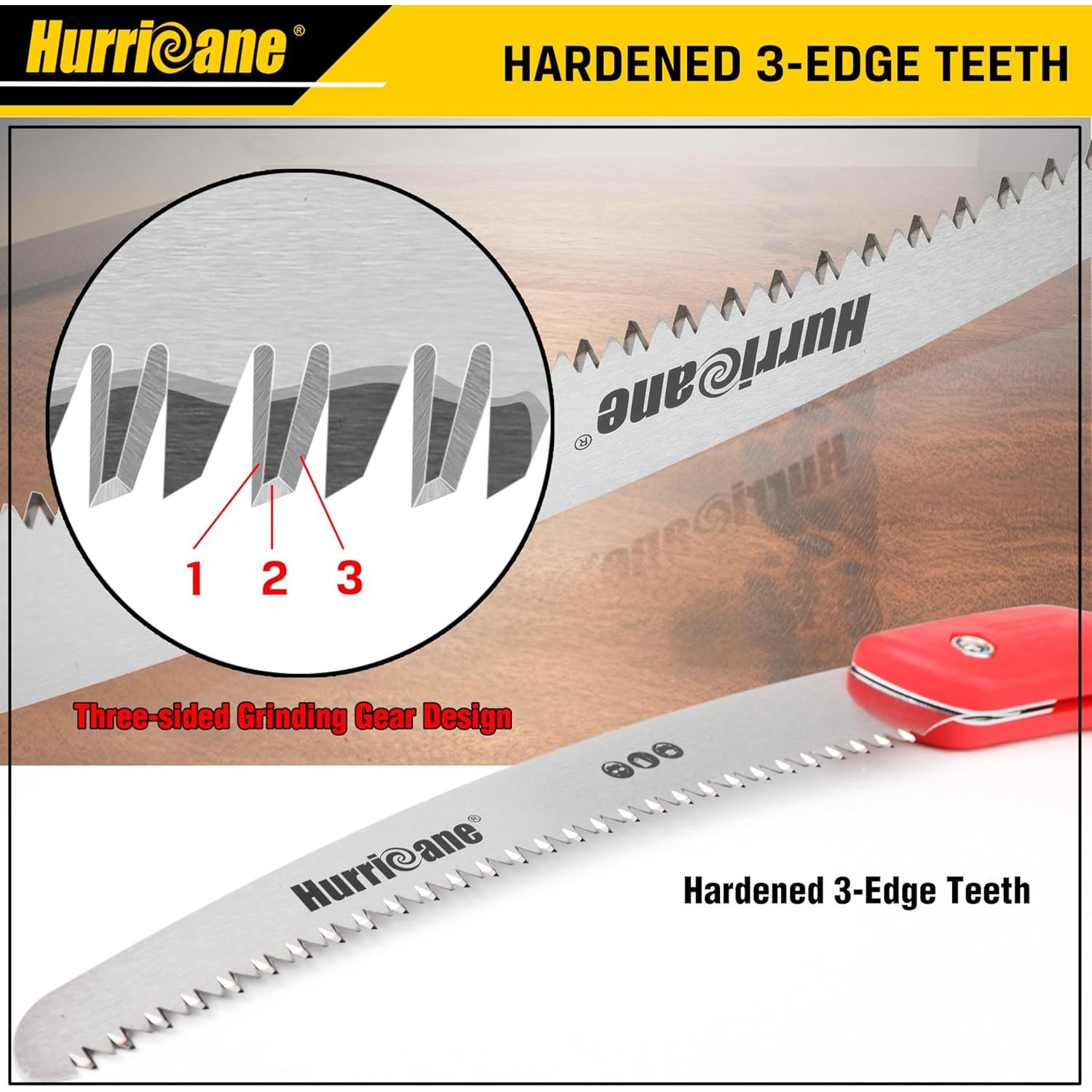 Sierra de Mano Plegable HURRICANE 10" SK5 para Jardinería