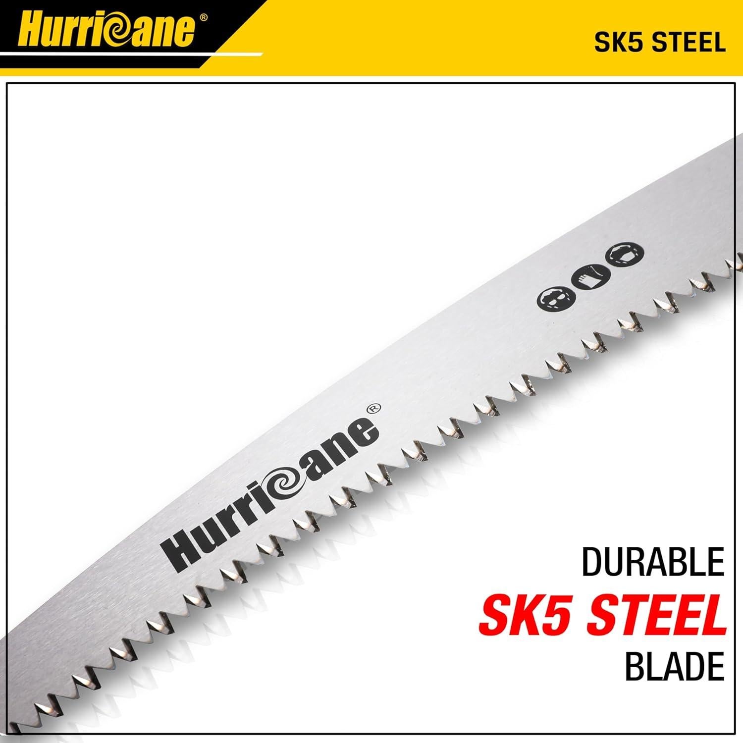Sierra de Mano Plegable HURRICANE 10" SK5 para Jardinería
