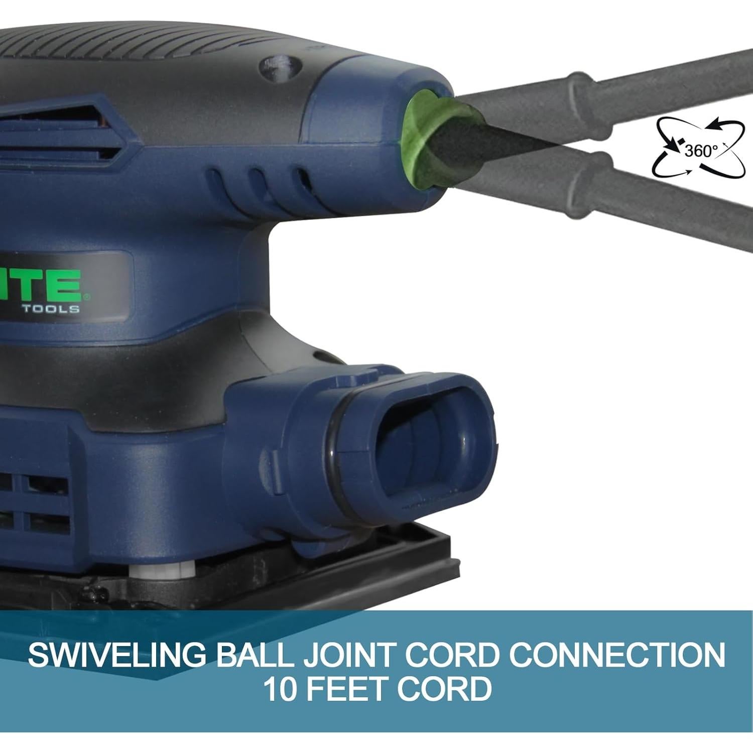 Lijadora Eléctrica de Palma ZEITE 2.4 Amp 14000 OPM 12 Pzs