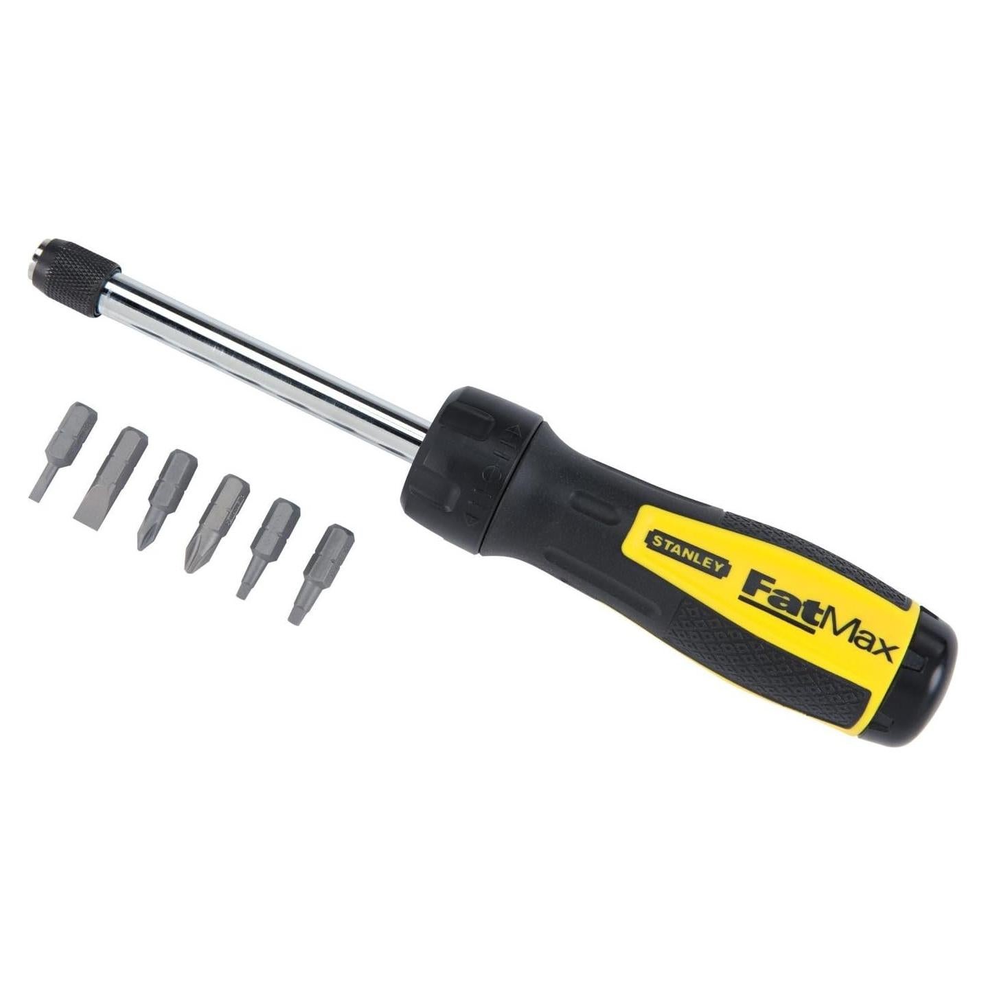 Destornillador Multi-Bit Stanley 69-189 con Soporte Magnético