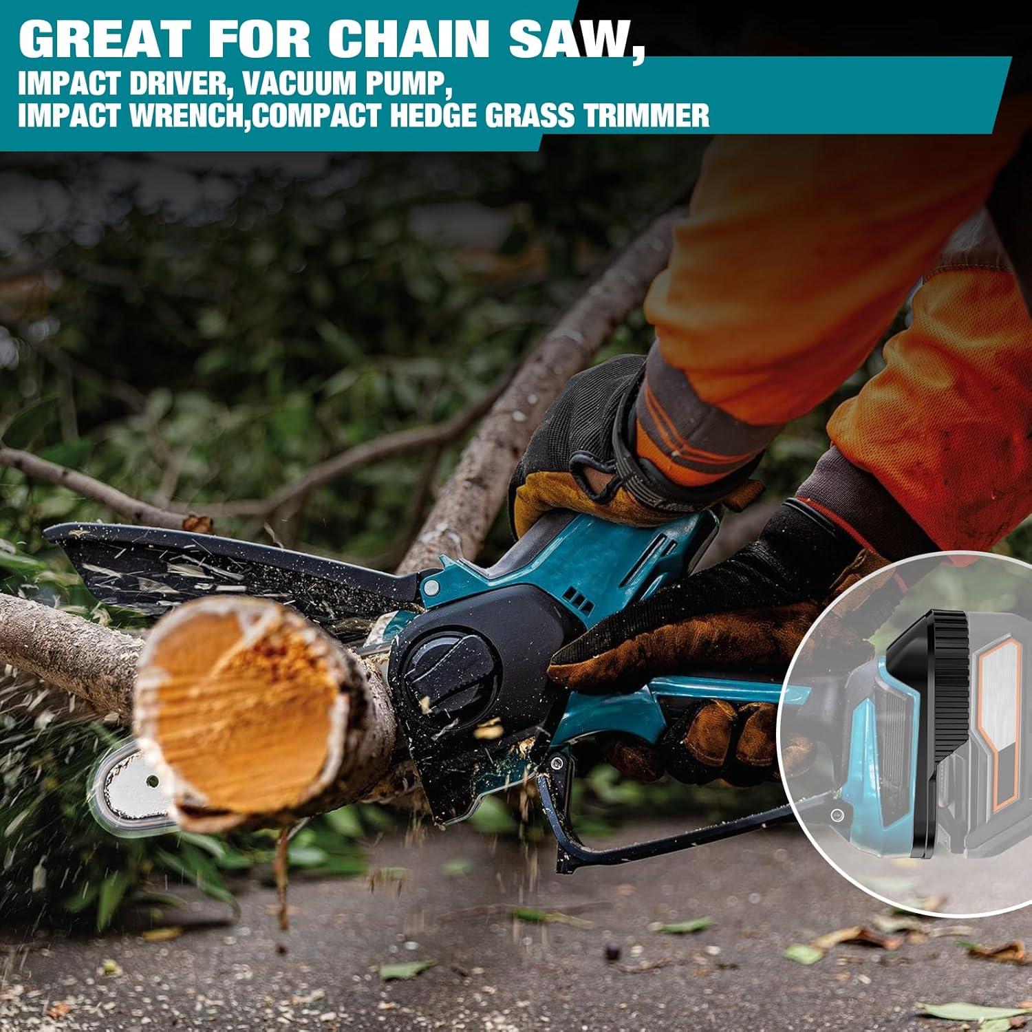 Adaptador de Batería 18V Li-ion NUOGEDZ para Makita y Ridgid