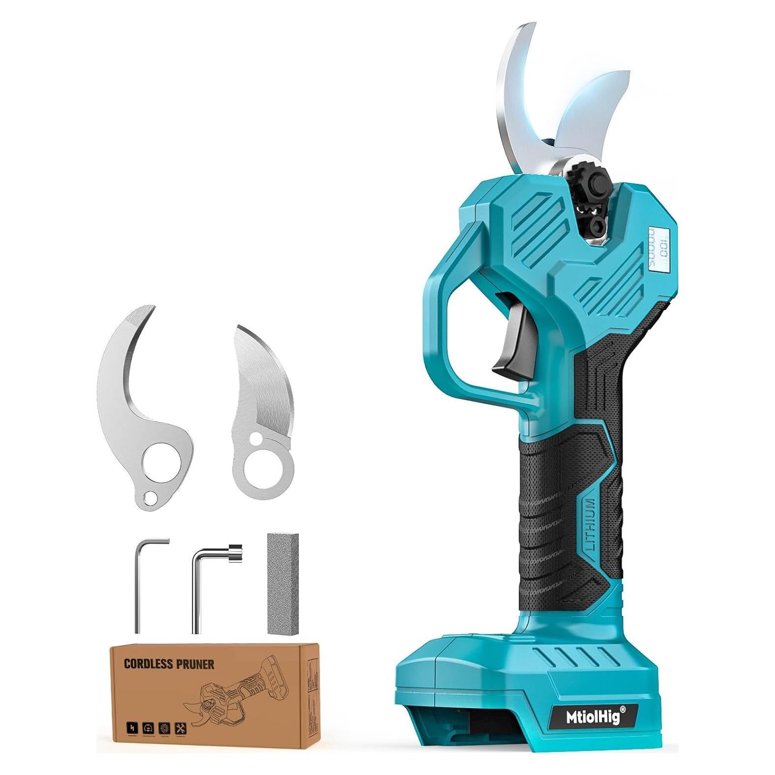 Tijeras de Podar Eléctricas Inalámbricas MtiolHig 1.5-5.08 cm