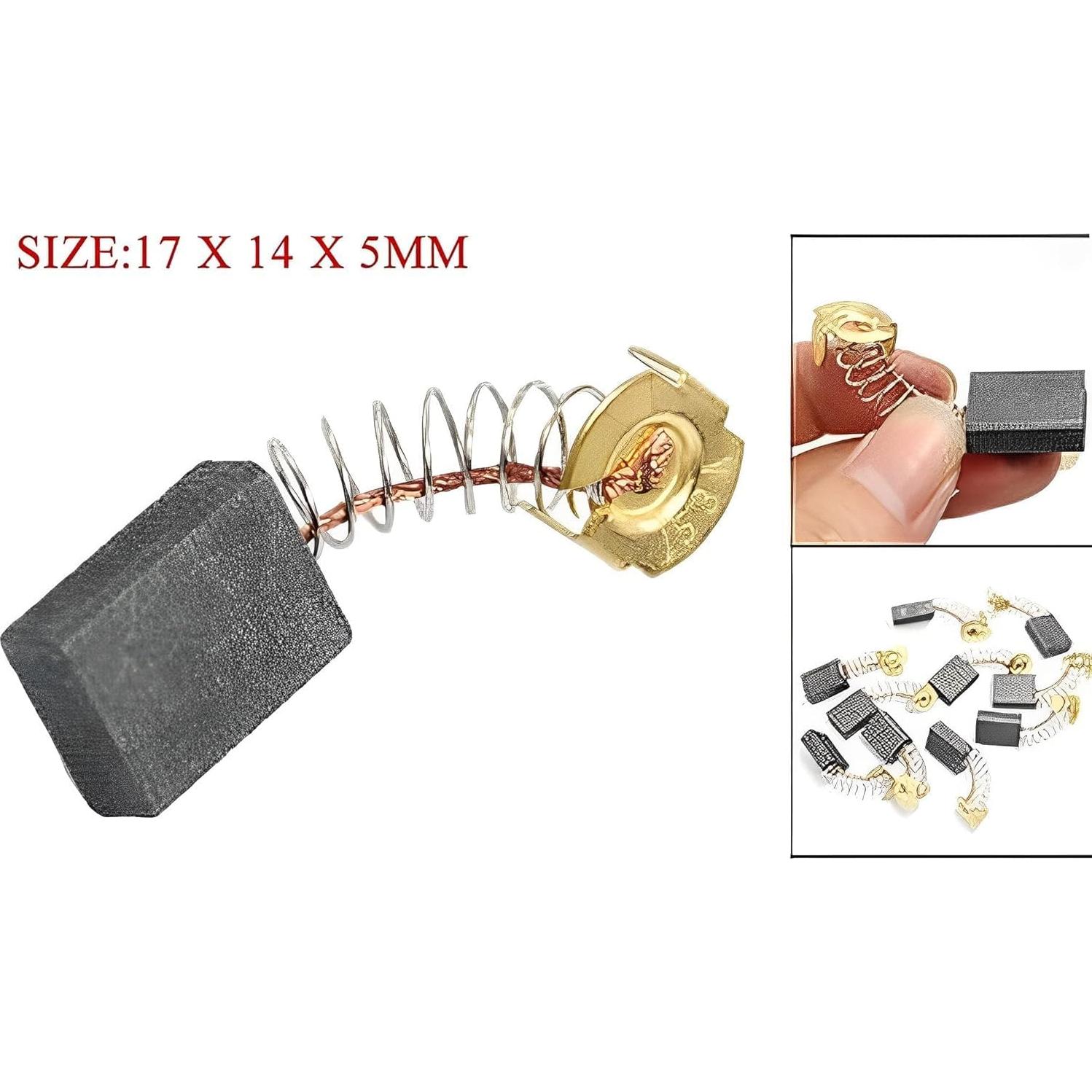 Juego de 4 Cepillos de Carbón LonESA CB204 para Makita