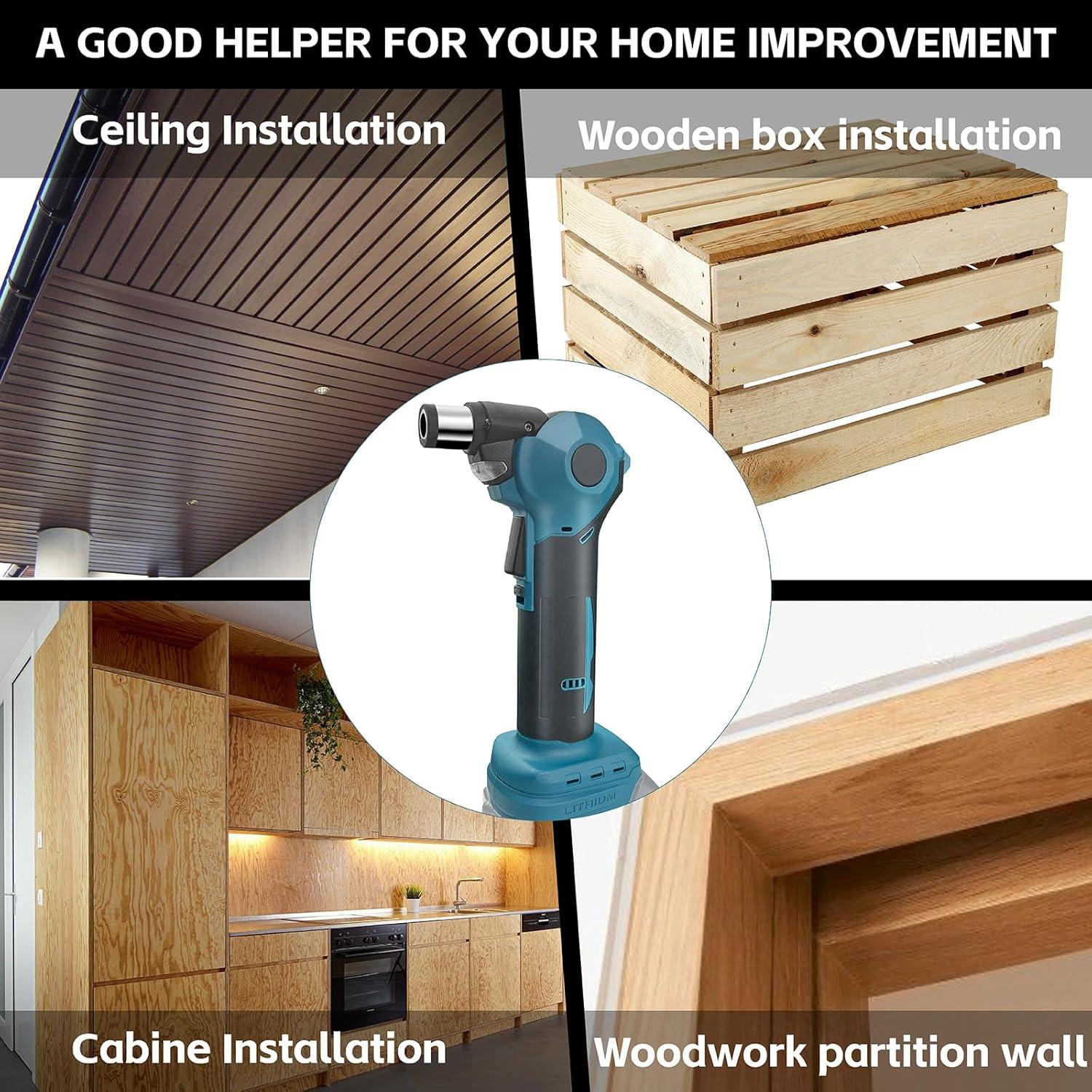 Clavadora de Palma Inalámbrica Lezwuatoolz 18V Sin Escobillas