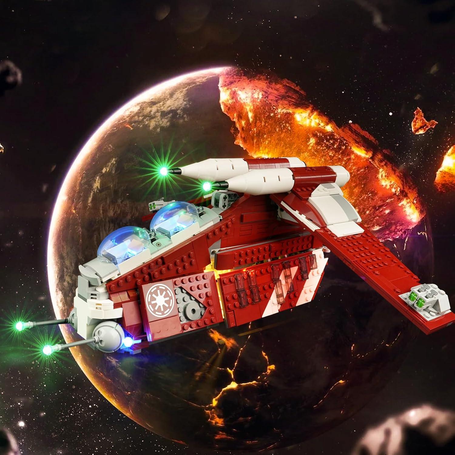 Kit de Luz LED para Lego Star Wars Caza de la Guardia 75354