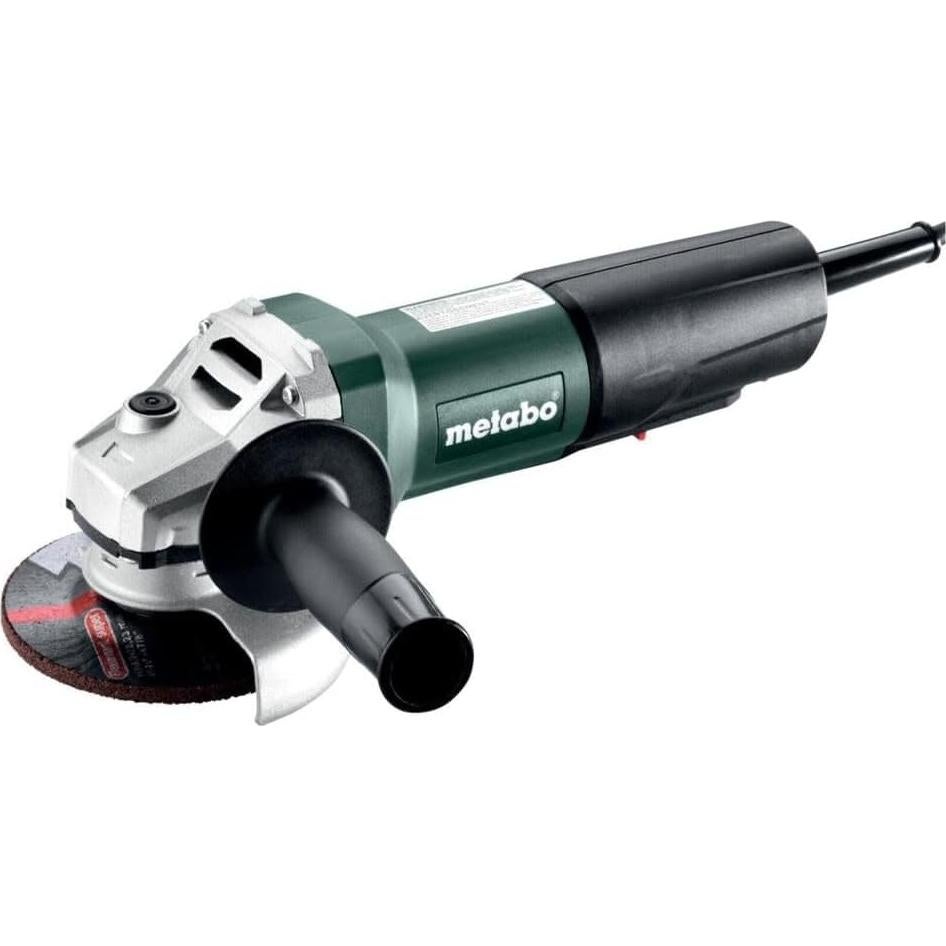 Amoladora Angular Metabo WP 1100-125, 1100W, 12000 RPM, Verde