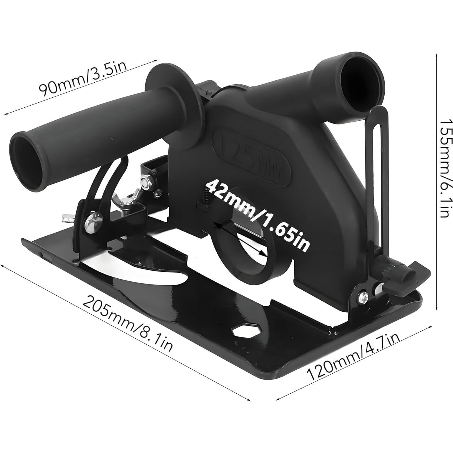 Soporte Ajustable para Amoladora Angular Genérico 22x20.5x15cm