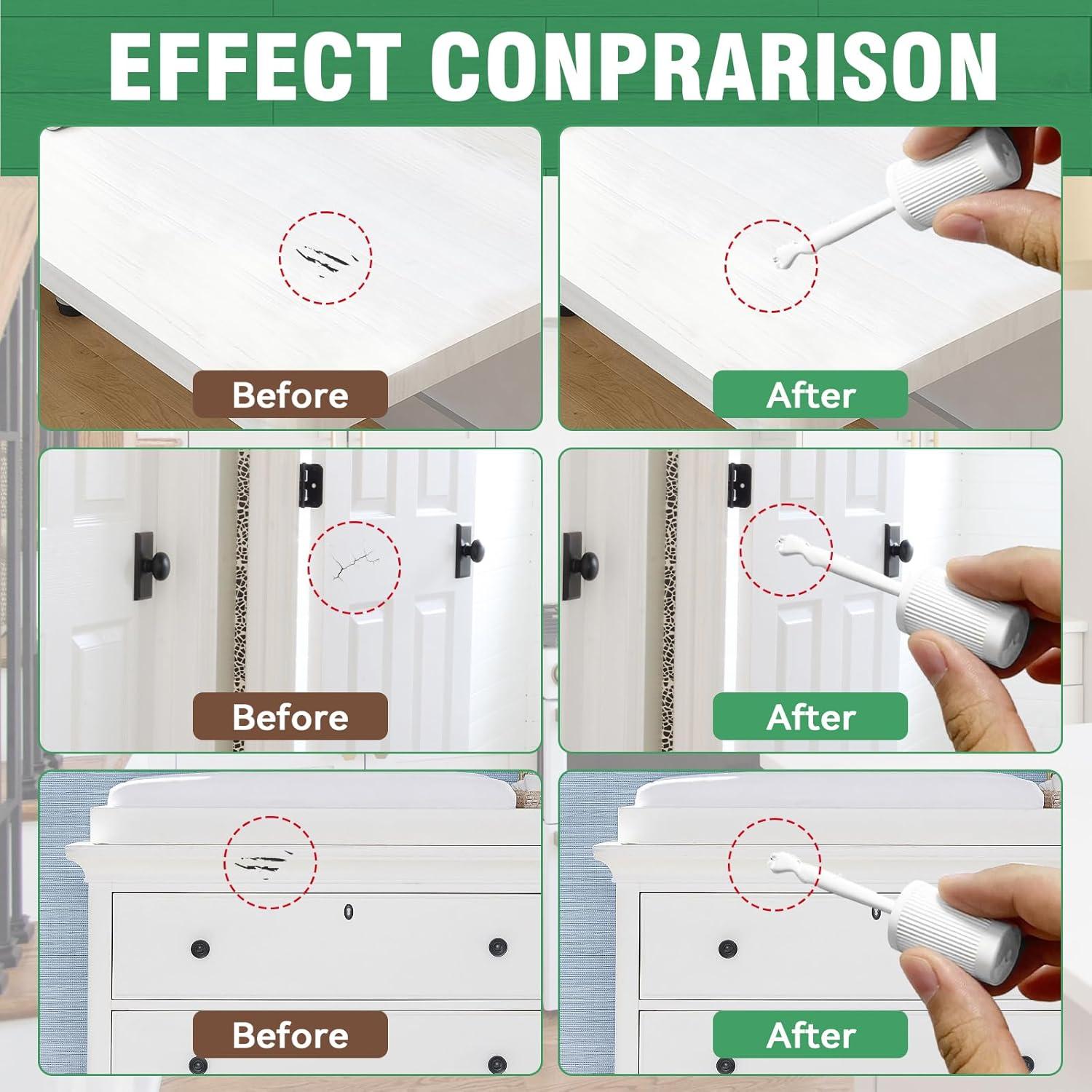 Pintura para Reparación de Madera Balldanlu 30ml Blanca