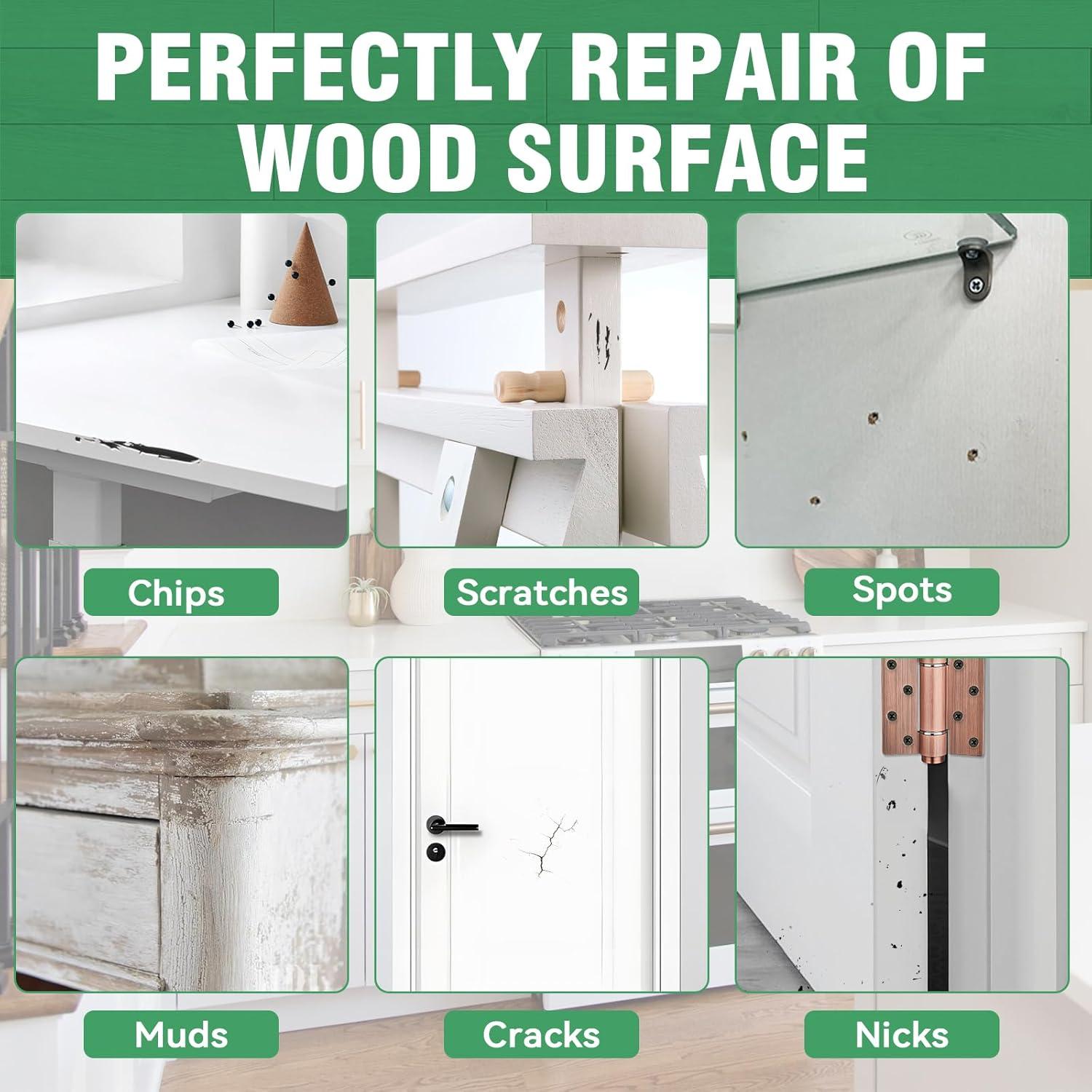 Pintura para Reparación de Madera Balldanlu 30ml Blanca