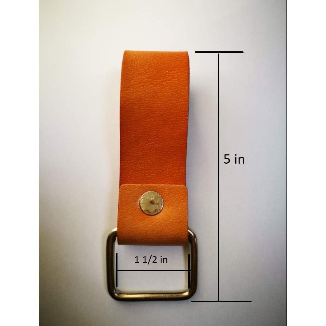 Soporte para Cinta Métrica Tradesman Ods de Cuero Marrón