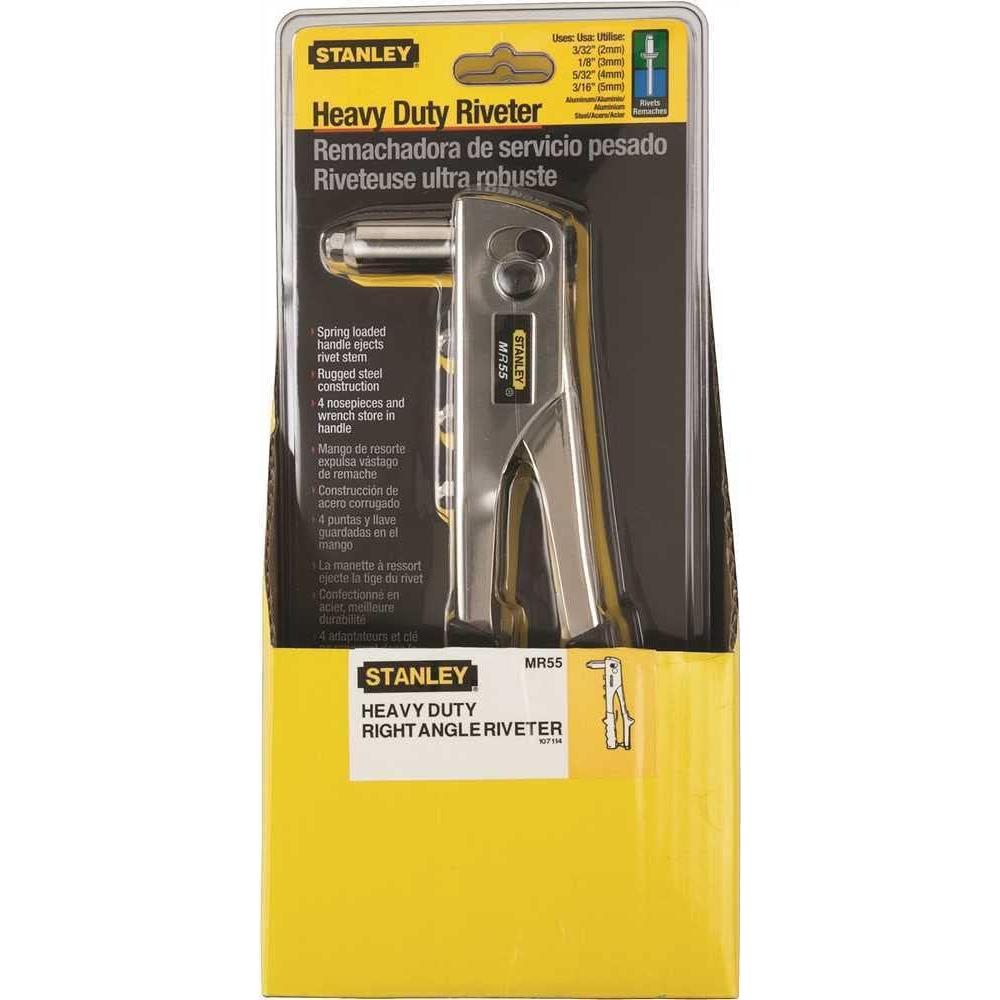 Remachadora de Ángulo Recto Stanley MR55C5 - 0.64 kg