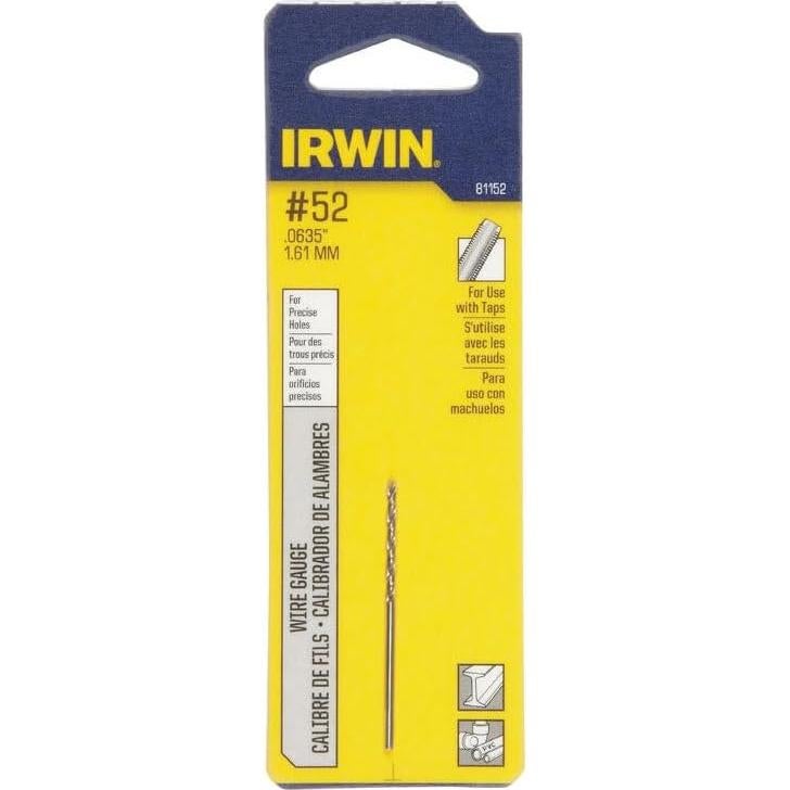 Broca Irwin #52 GPW 118° 5.08 cm Plástico