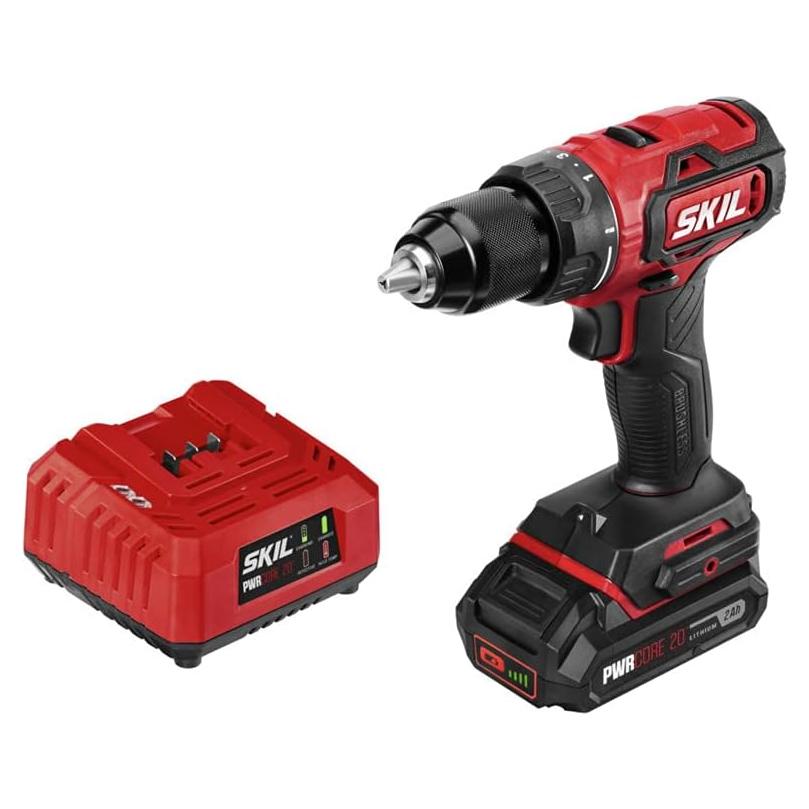 Taladro Conductor Inalámbrico SKIL PWR CORE 20V 1/2" 2Ah