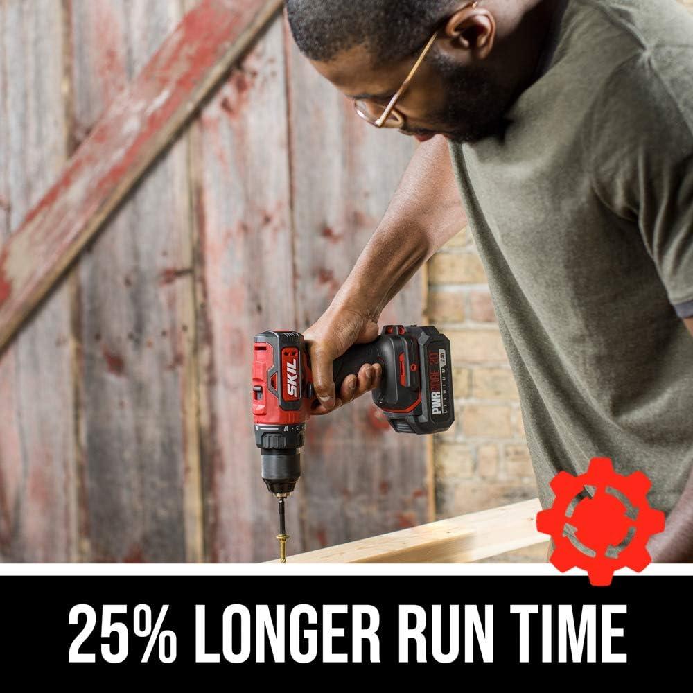 Taladro Conductor Inalámbrico SKIL PWR CORE 20V 1/2" 2Ah