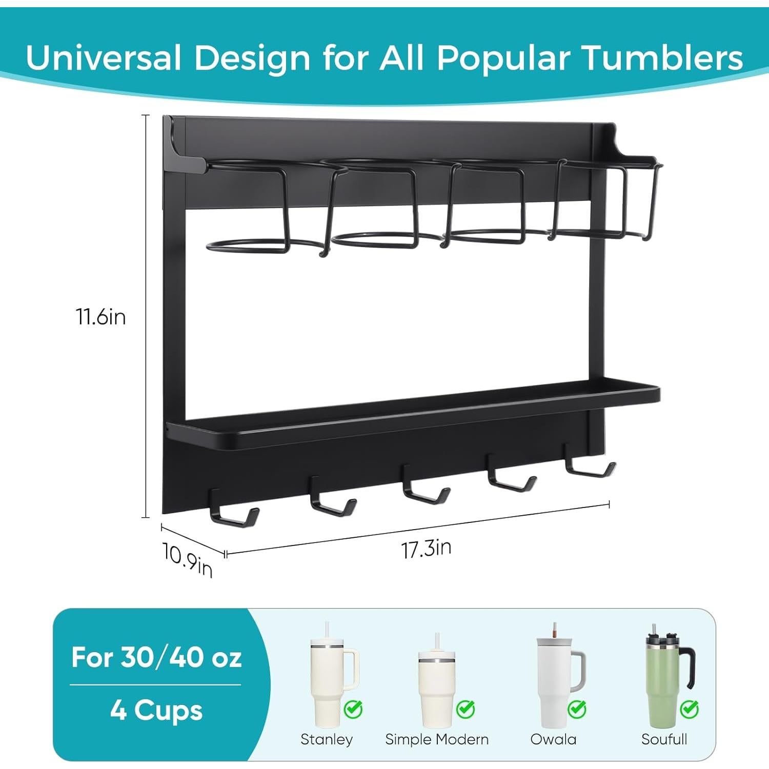 Soporte Magnético LPPROTECTOR para Tazas Stanley 30/40 oz