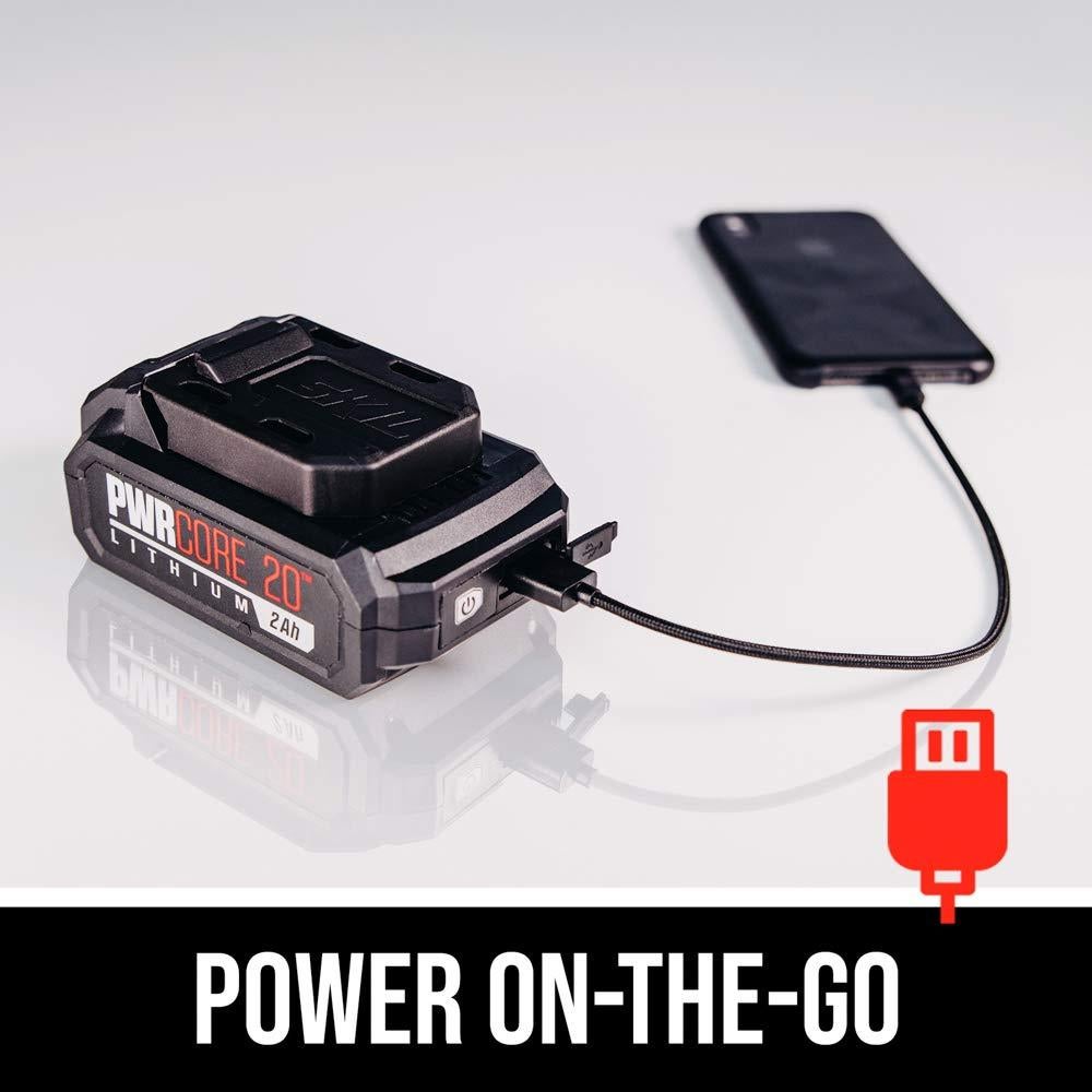 Taladro Conductor Inalámbrico SKIL PWR CORE 20V 1/2" con Batería