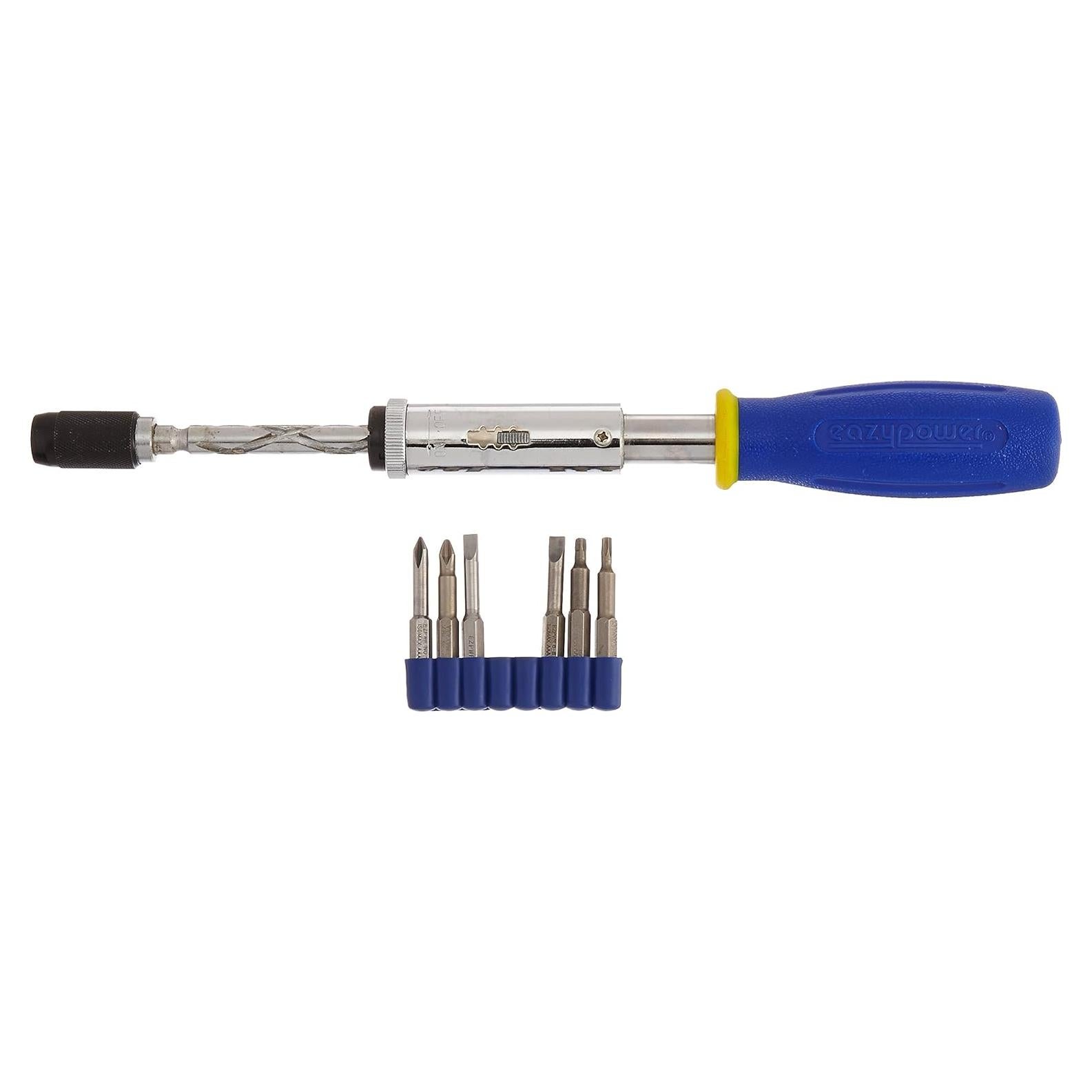 Kit Destornillador/Perforadora Eazy Power 81966 12" con Puntas