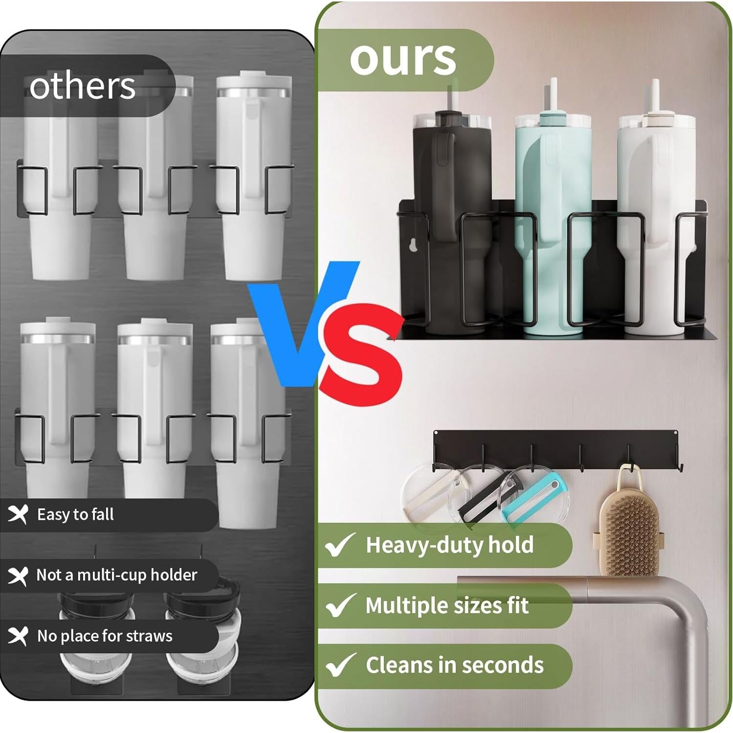 Soporte Magnético para Tazas Oasis Origin - Juego de 2 Piezas