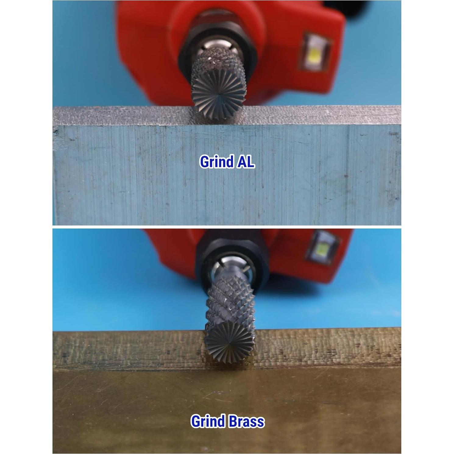 Juego de Fresas de Carburo Sworker 2 Pcs 1/4" Mango 12.7mm