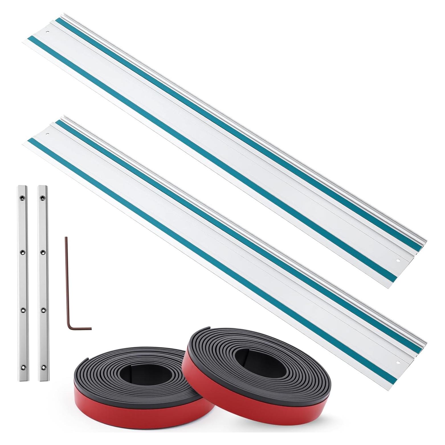 Conjunto de Guías de Riel para Sierra de Pista Threlaco 139.7 cm