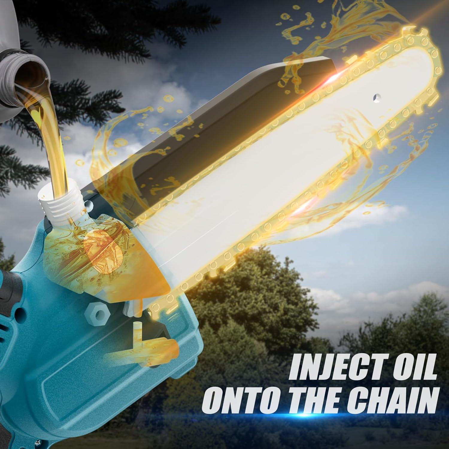 Sierra de Poste Inalámbrica LEZZYRUCK 8" Motor Sin Escobillas