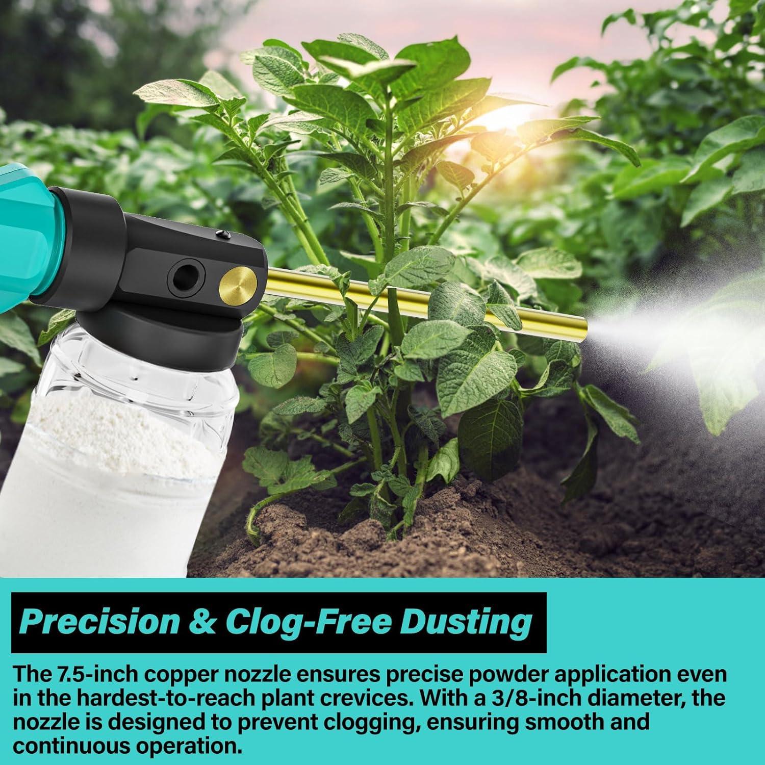 Duster Eléctrico Dinftin 1L Compatible Batería Makita 18V