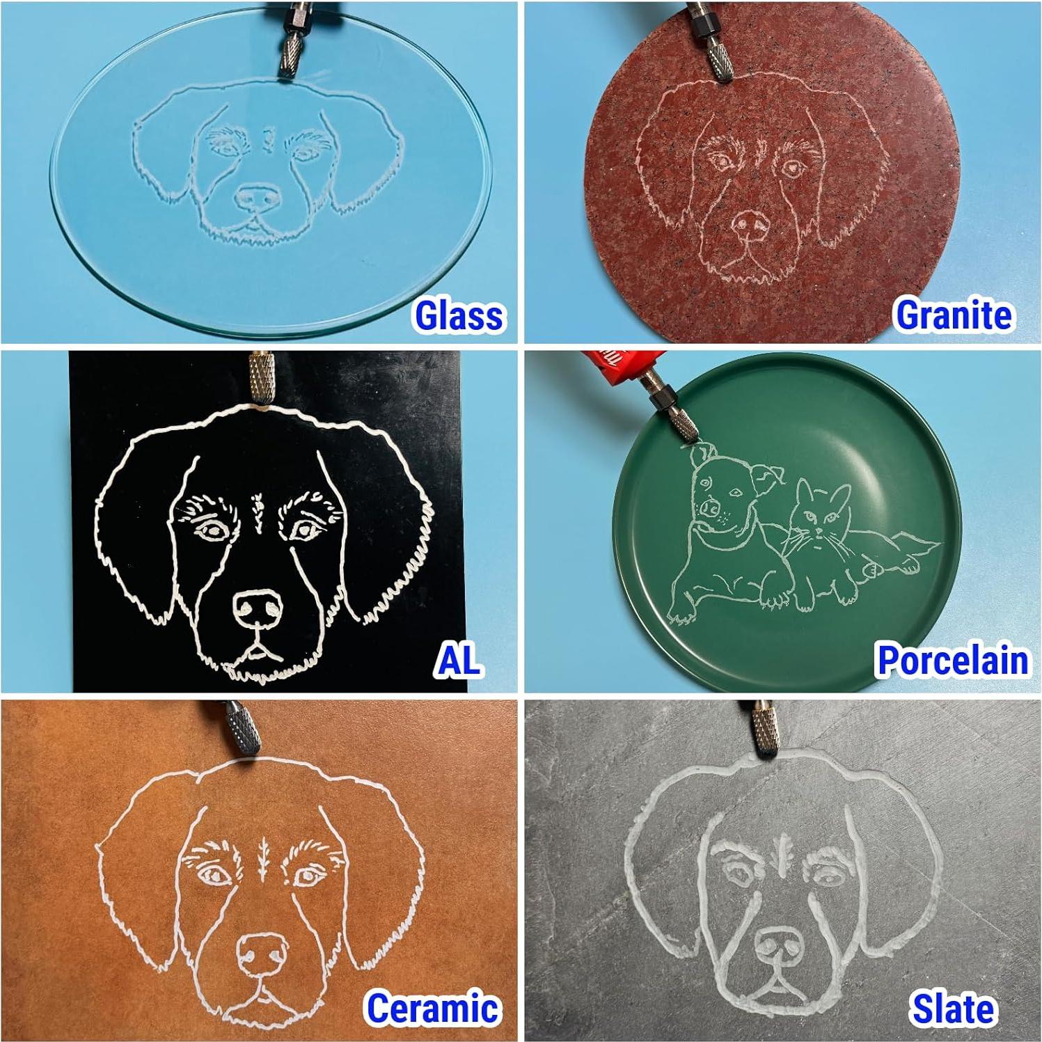 Juego de 3 Fresas de Carburo Sworker 1/4" Vástago 12.7mm