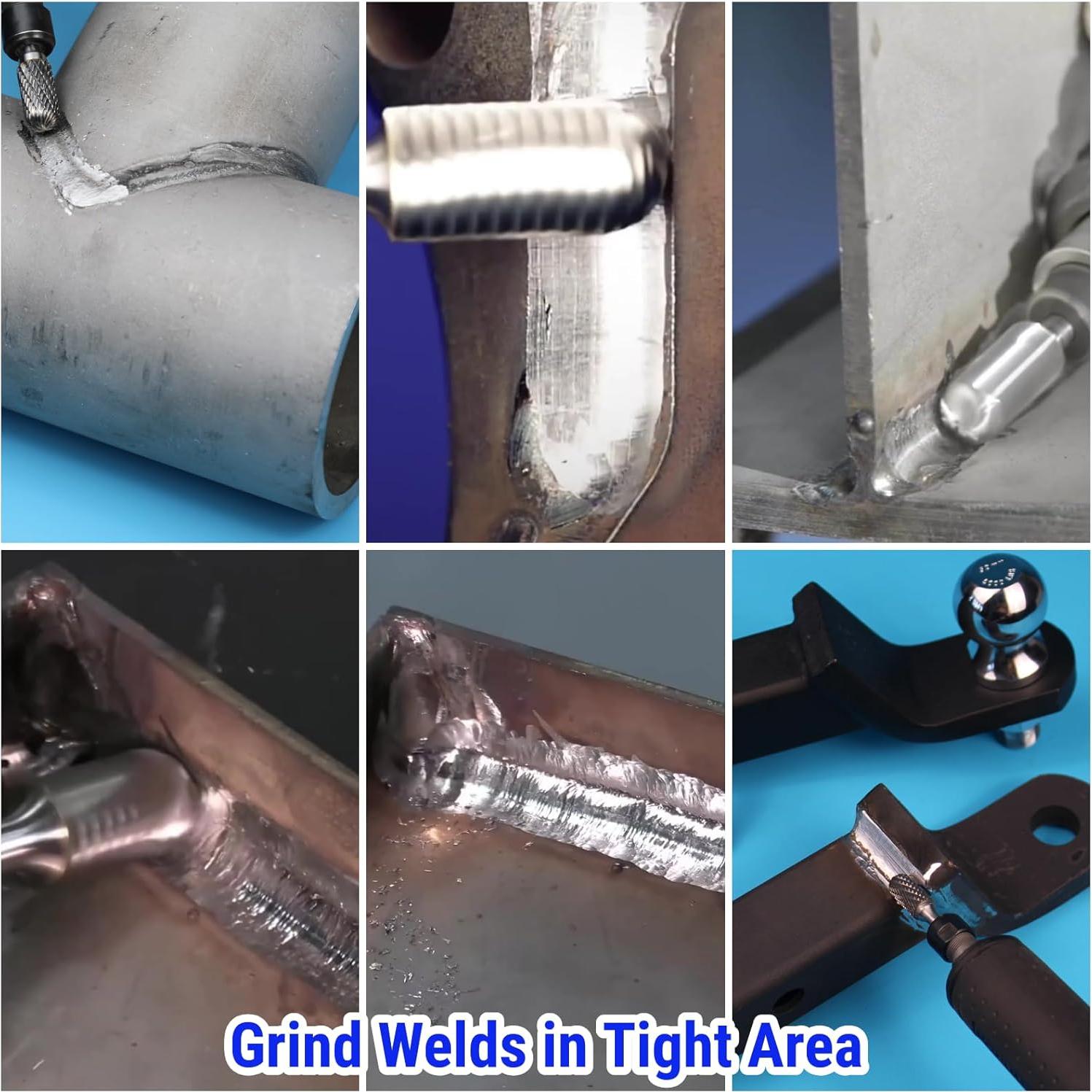 Juego de 3 Fresas de Carburo Sworker 1/4" Vástago 12.7mm