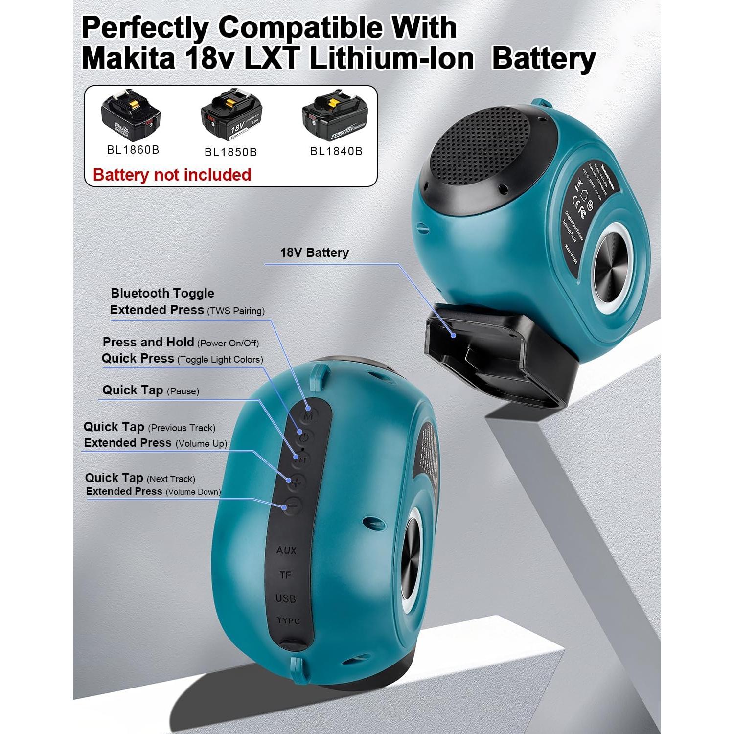 Altavoz Bluetooth Inalámbrico Adisipsoarin YXDZ-009 30W