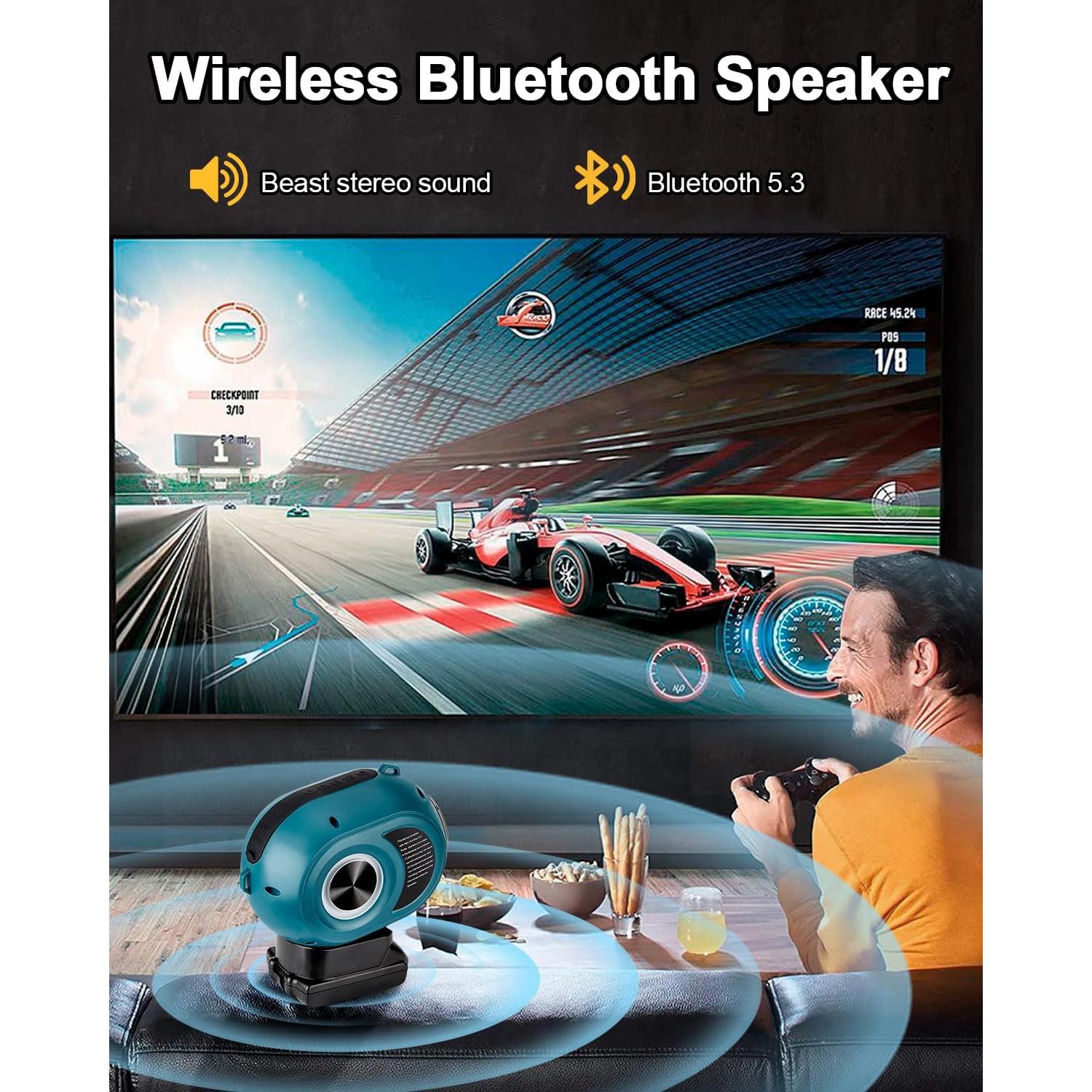 Altavoz Bluetooth Inalámbrico Adisipsoarin YXDZ-009 30W