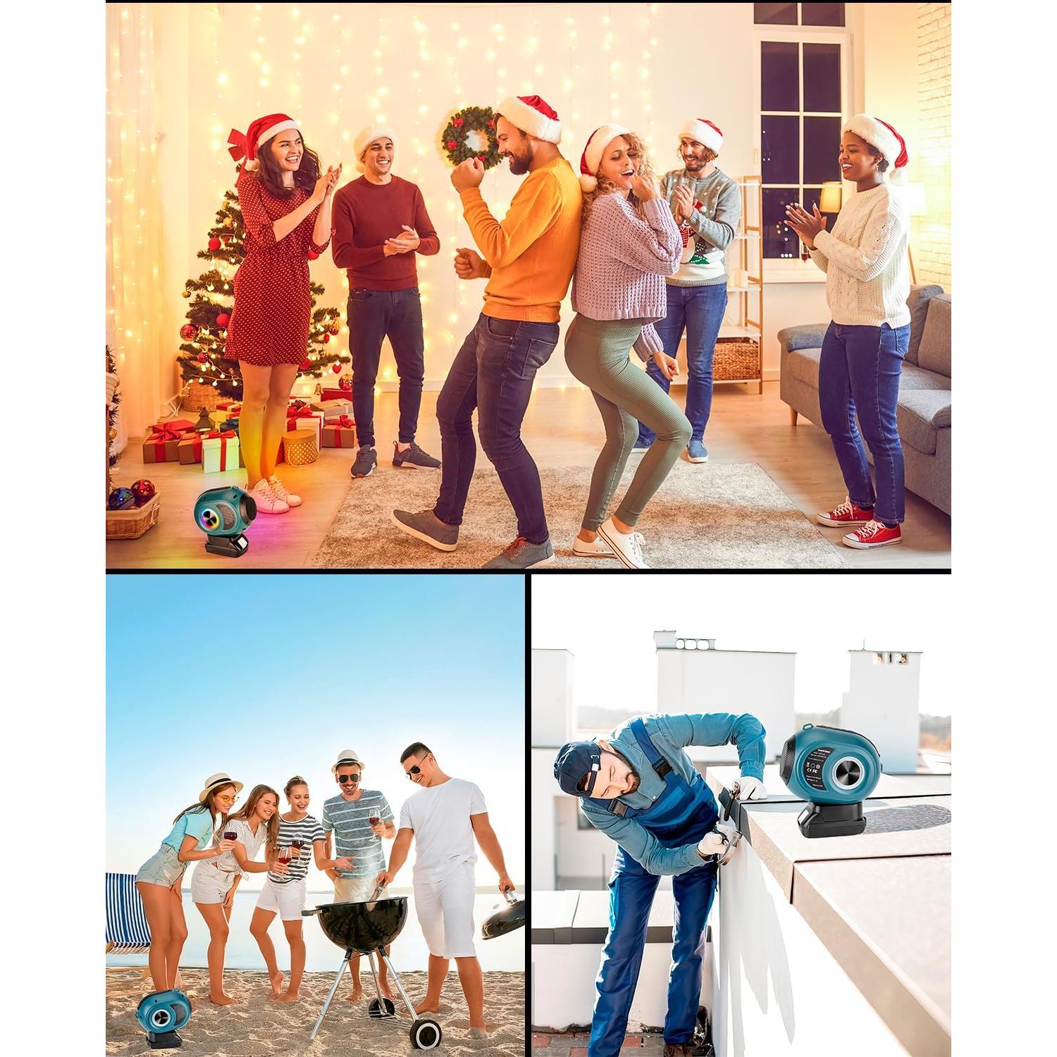 Altavoz Bluetooth Inalámbrico Adisipsoarin YXDZ-009 30W