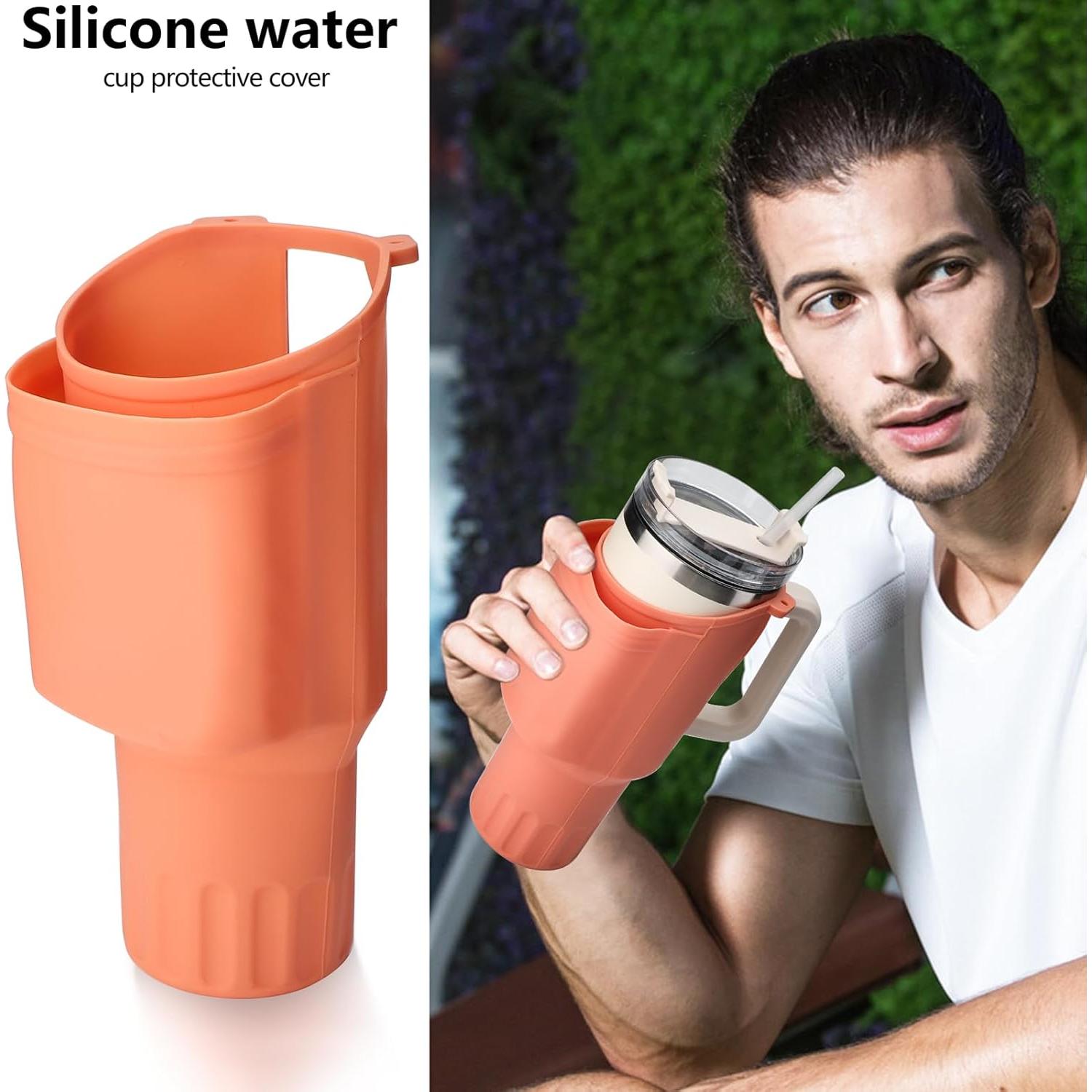 Funda de Silicona para Botella Stanley 40 Oz Quencher - MOSYONE