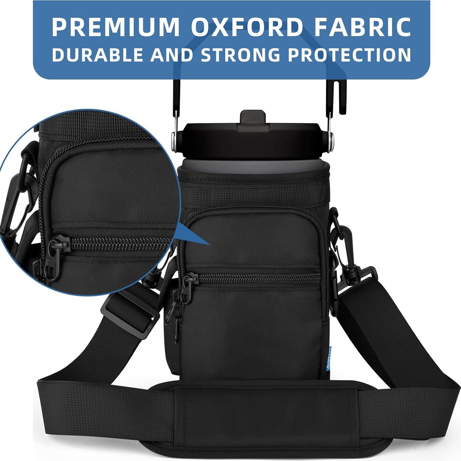 Bolsa Portabotellas de Agua Xxerciz 40oz con Bolsillo para Teléfono