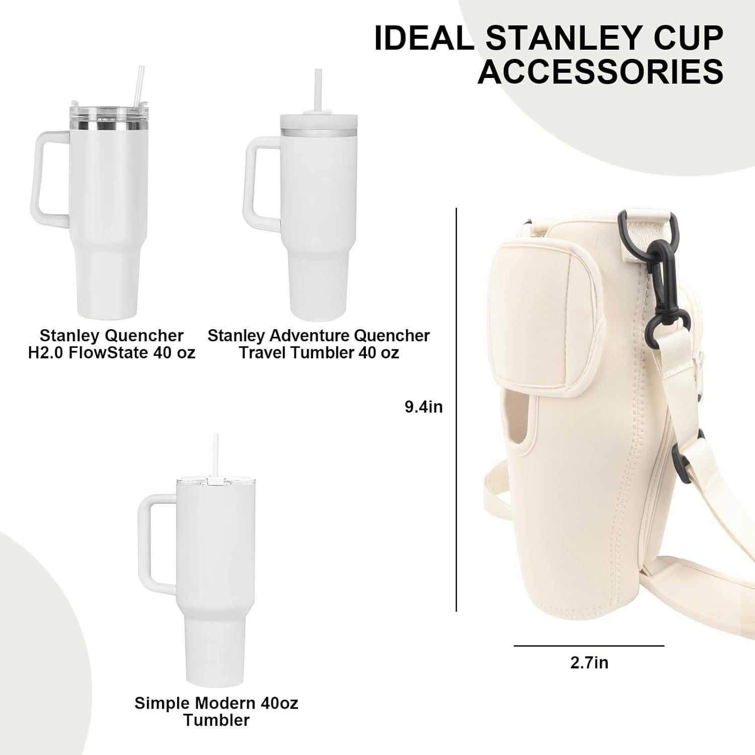 Bolsa Portabotellas de Agua Neopreno Miruchertter 24x7cm