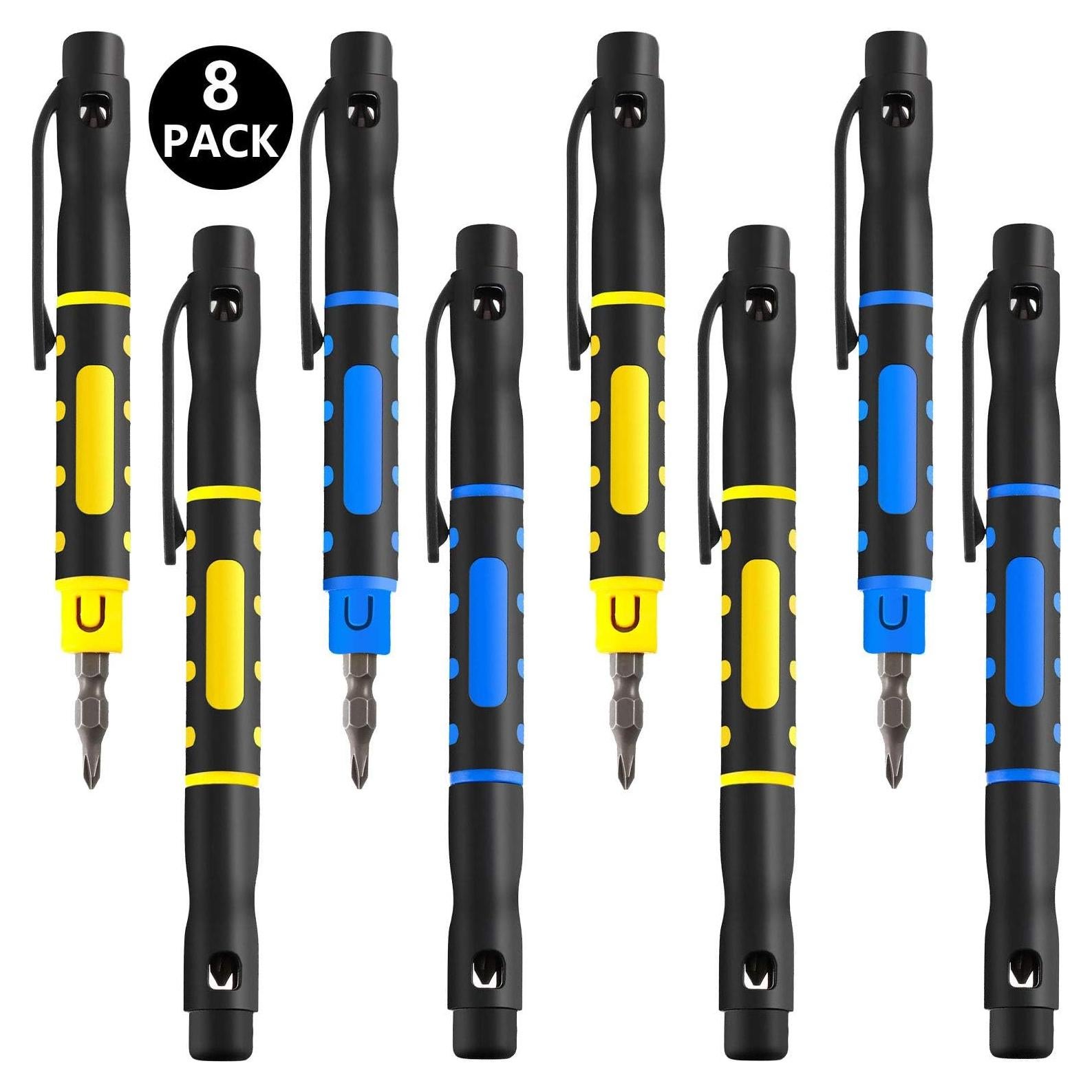 Destornillador Multifuncional 4 en 1 Mudder - 8 Piezas