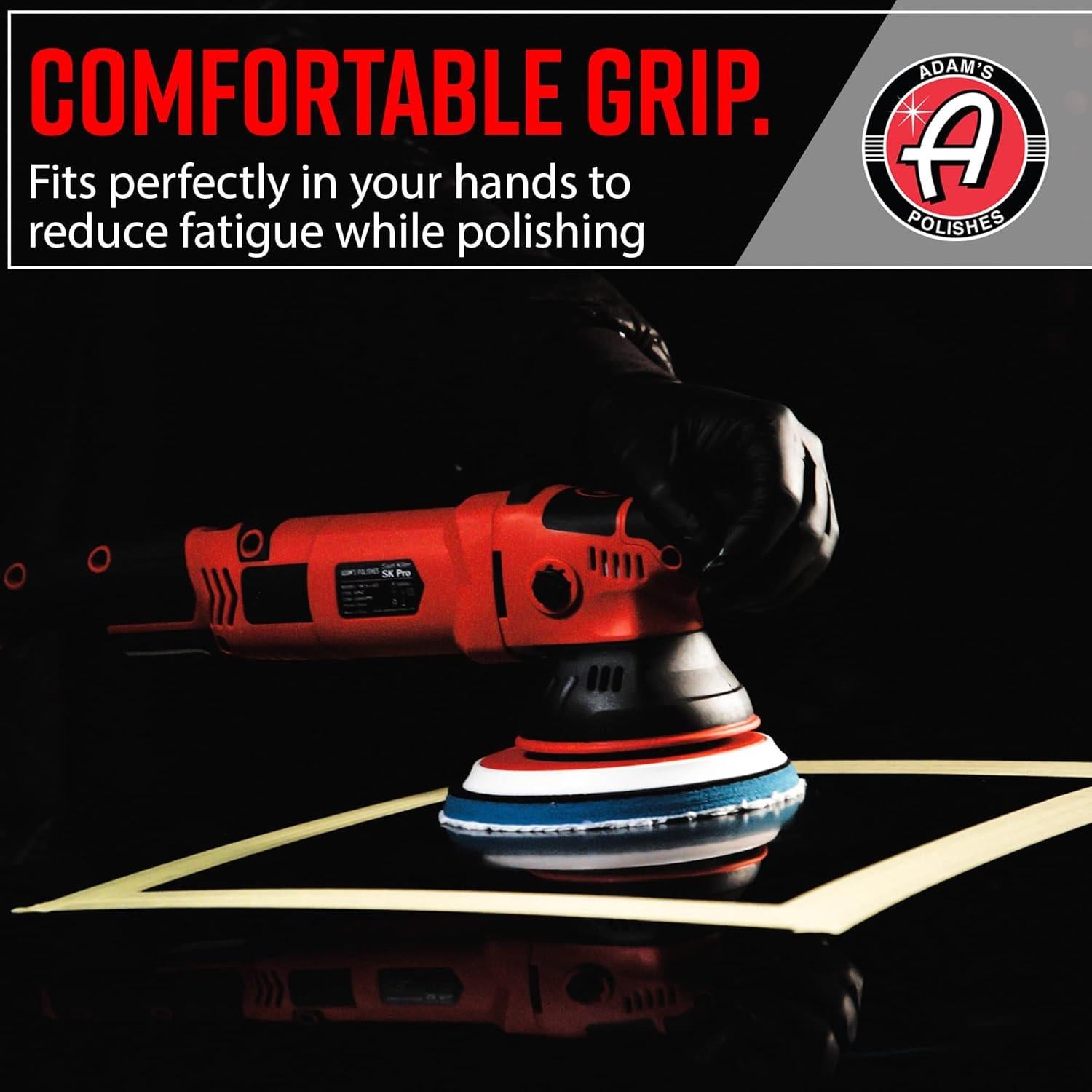 Pulidora Profesional Adam's SK Pro 15mm - 1000W, 5000 RPM