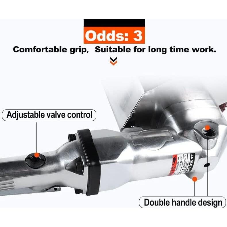 Lijadora Neumática YPCOO 7500 de 7 Pulgadas 2500 RPM