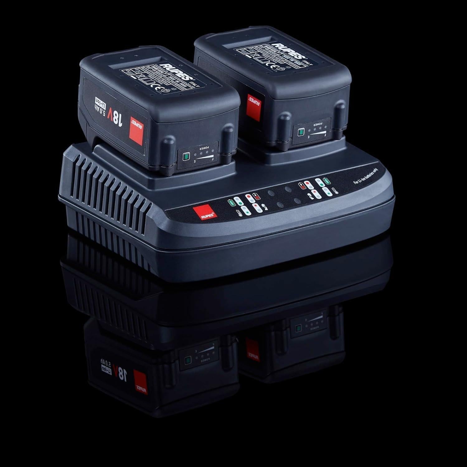 Pulidora Orbital RUPES HLR21 BigFoot iBrid Kit Básico 18V