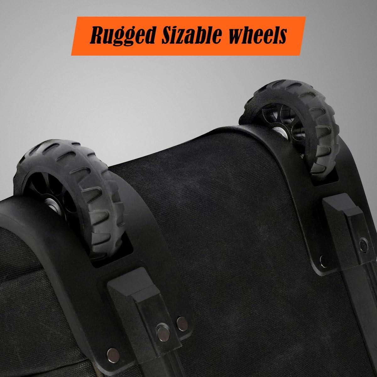 Bolsa de Herramientas Rodante WELKINLAND 22" 48 Bolsillos