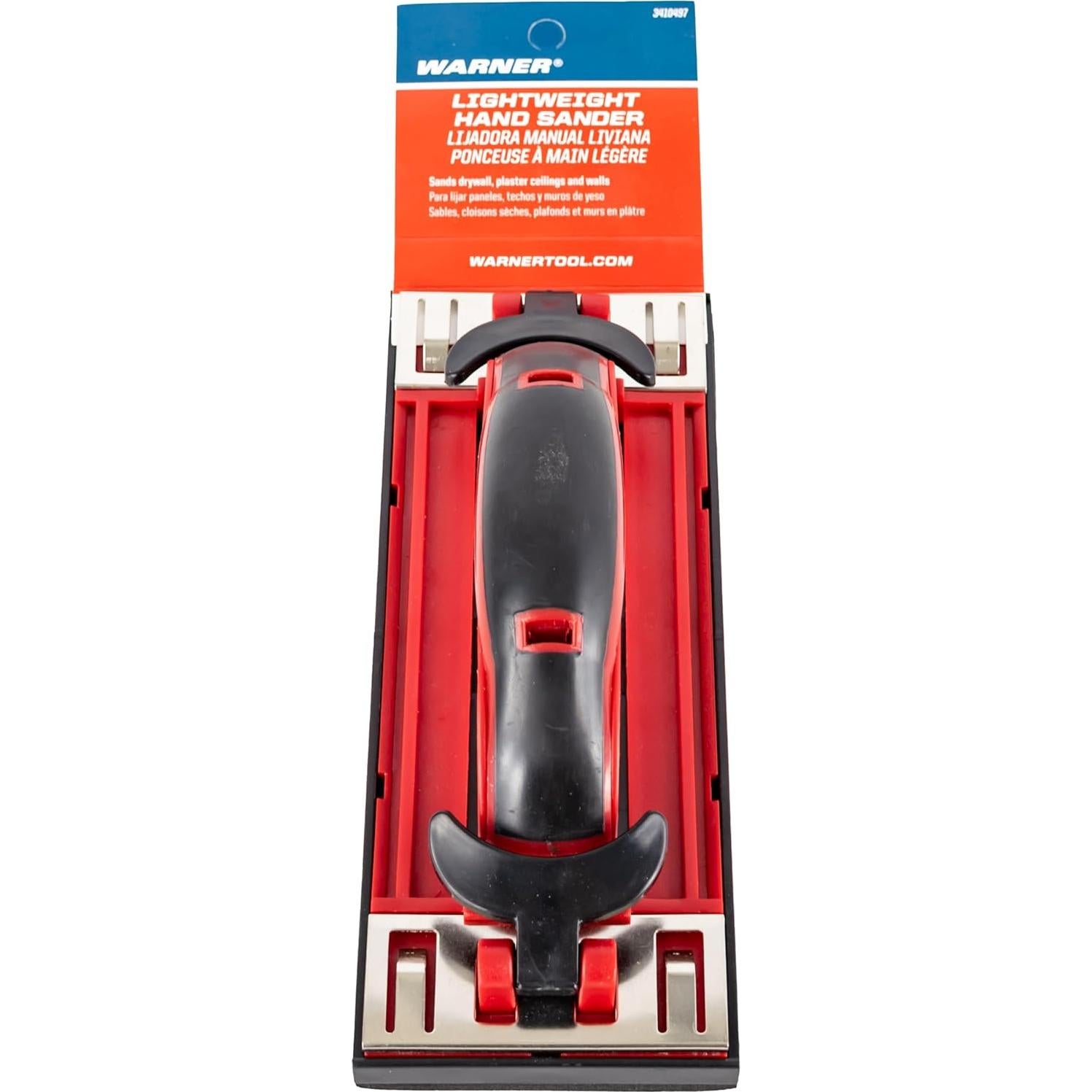 Lijadora Manual Ligera Warner 3410497 Plástico 170g