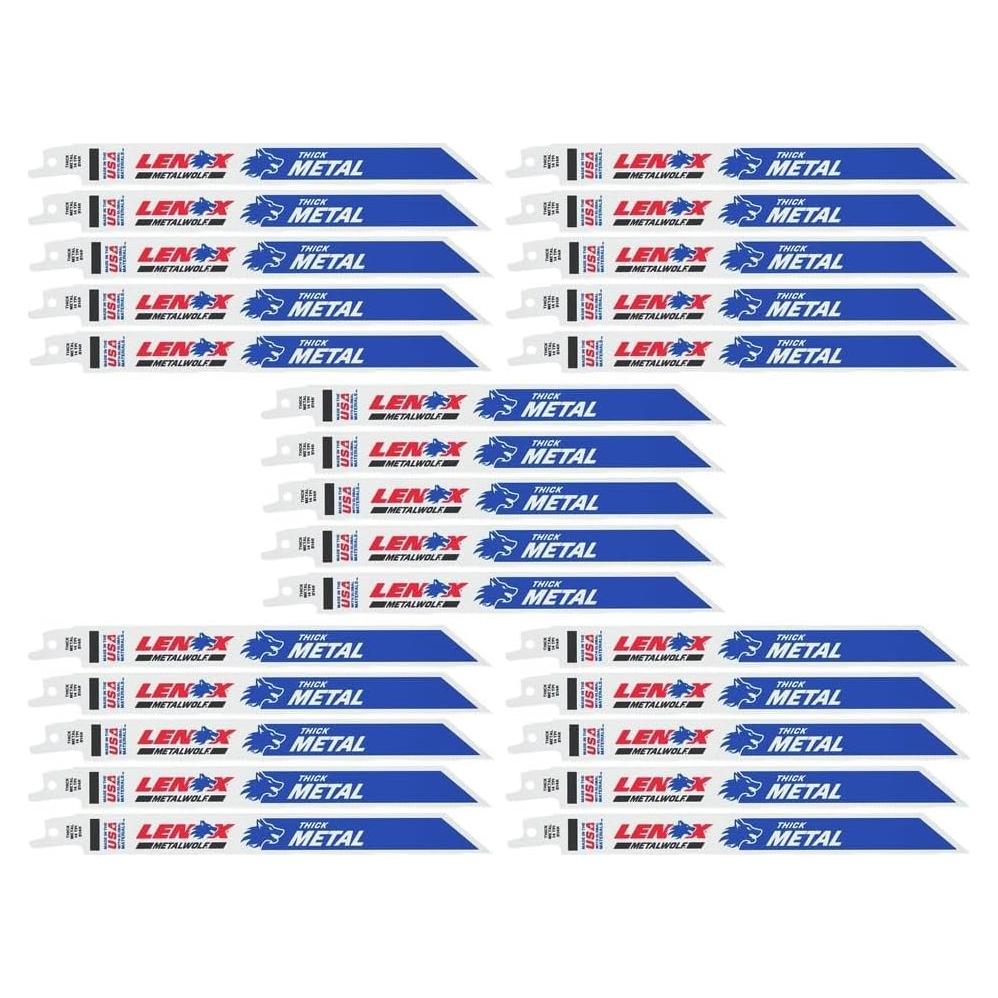 Hoja de sierra recíproca Lenox 1855567 20.32x1.90cm 14 TPI