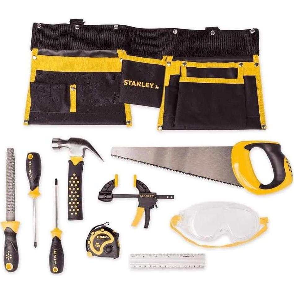 Juego de herramientas para niños Stanley Jr. 10 piezas