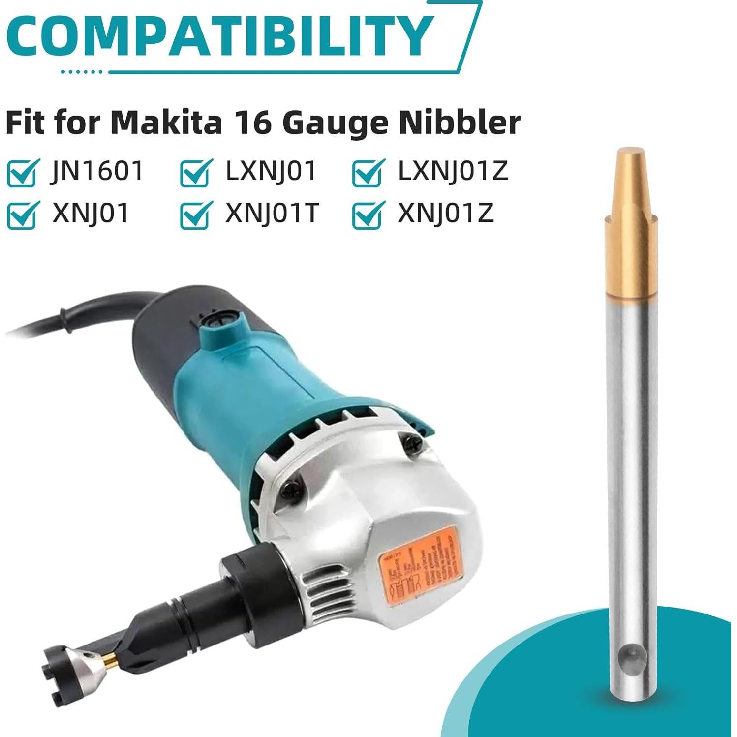 Reemplazo Punch Nibbler Makita A-83951 - 2 Piezas Acero