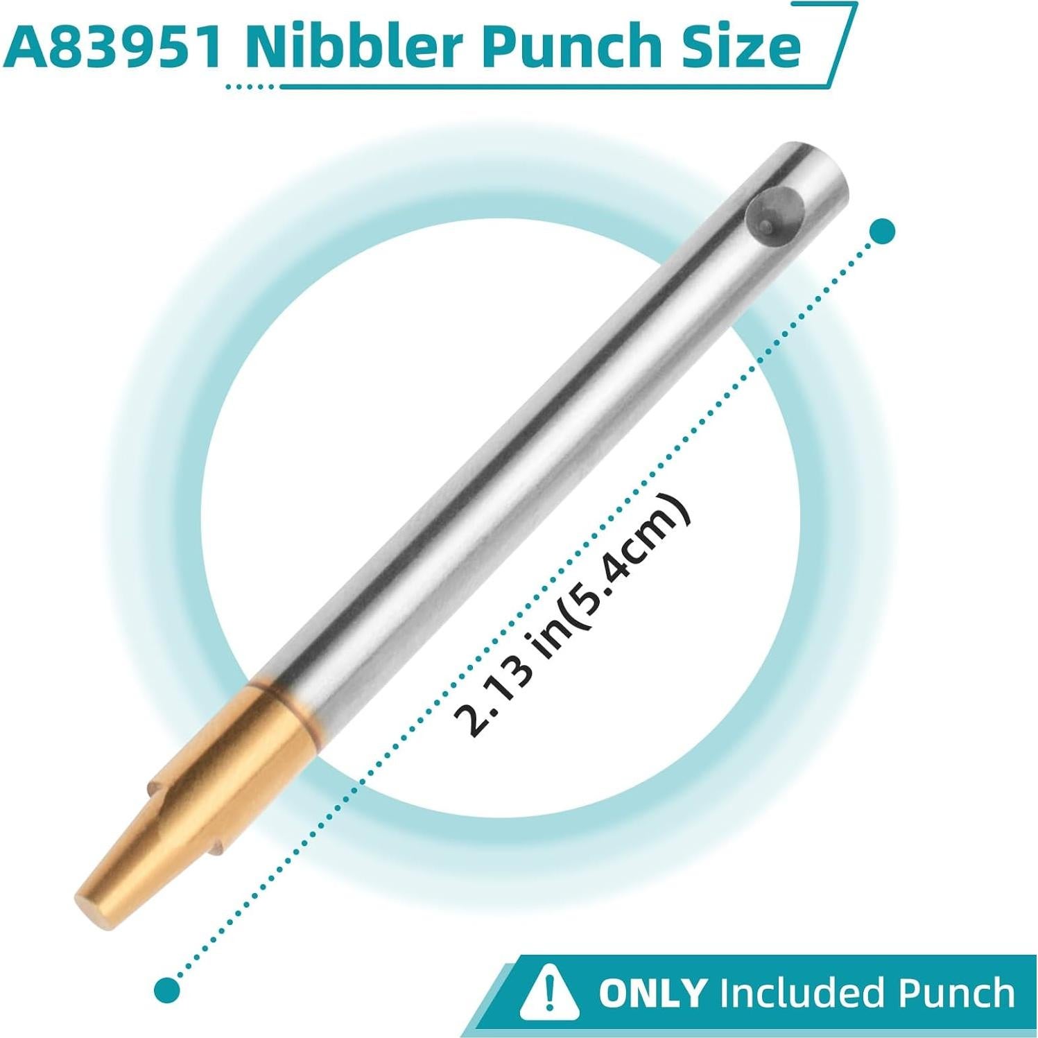 Reemplazo Punch Nibbler Makita A-83951 - 2 Piezas Acero