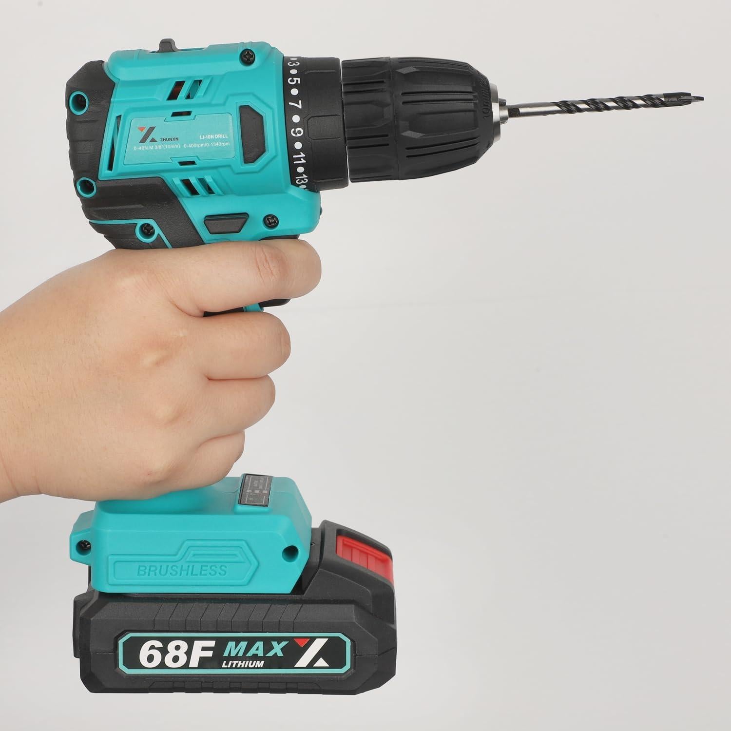 Chuck de Taladro Sin Llave Eumtenr 0.8-10mm con Adaptador