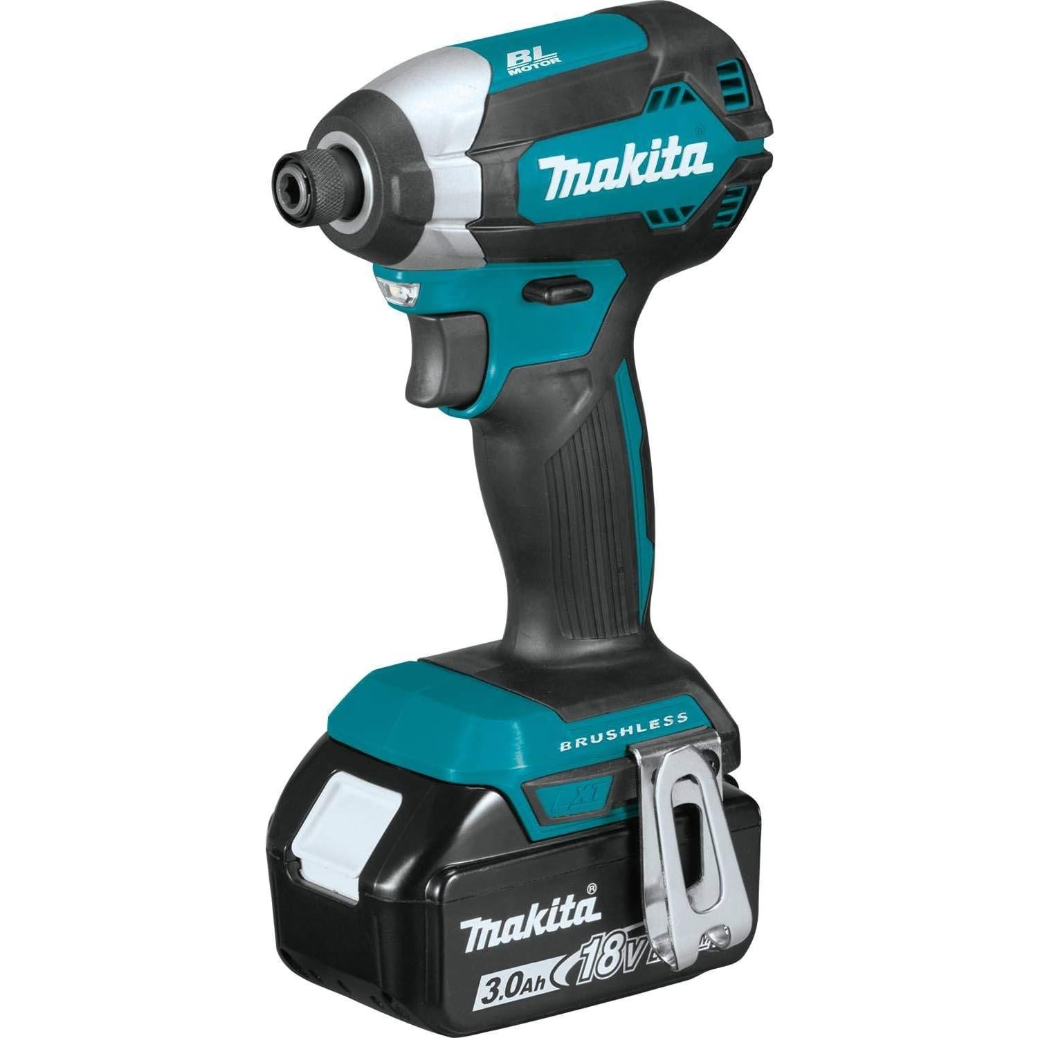Kit Destornillador de Impacto Sin Escobillas Makita XDT131X2 18V