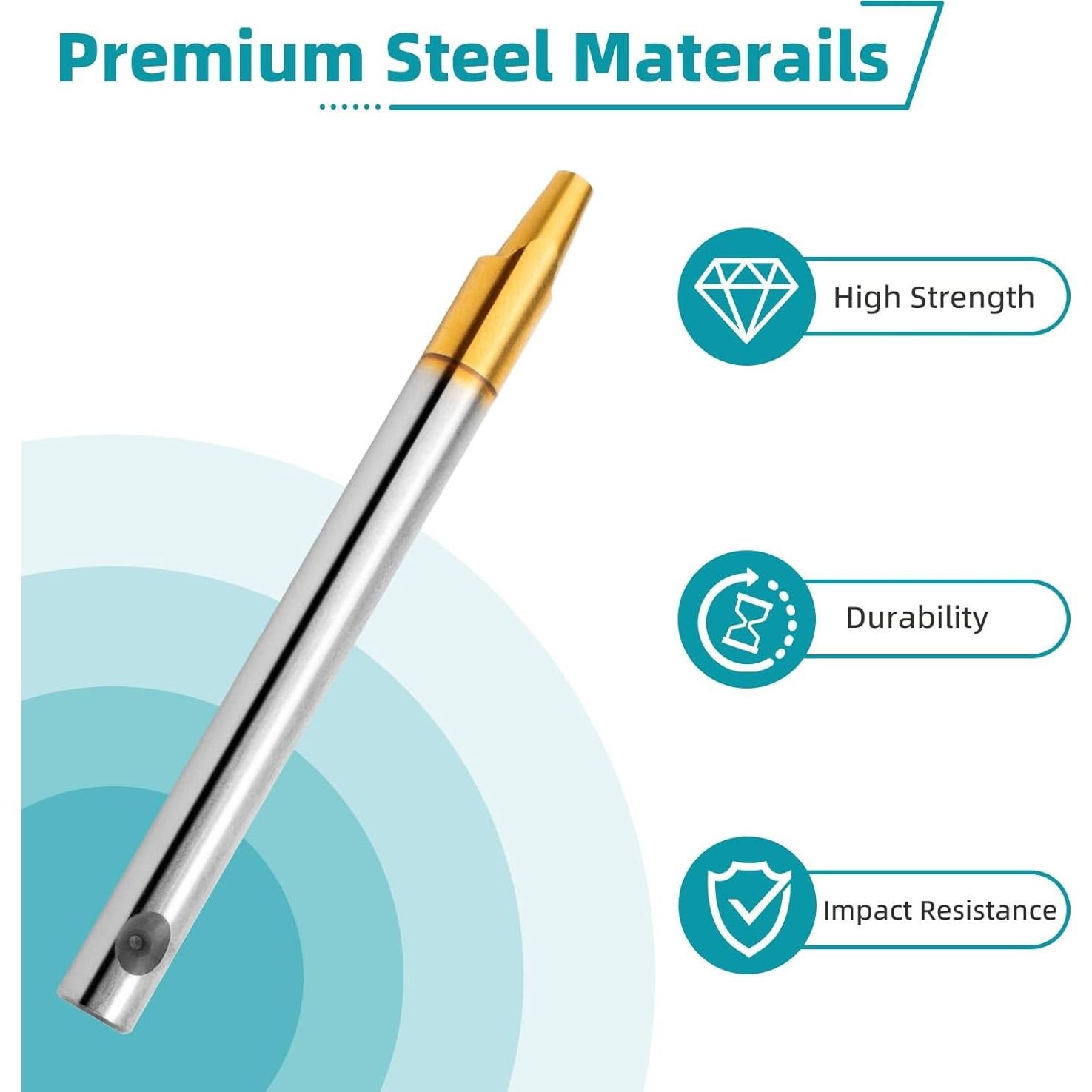 Punzón Nibbler Makita A-83951 Reemplazo Acero 16 Gauge